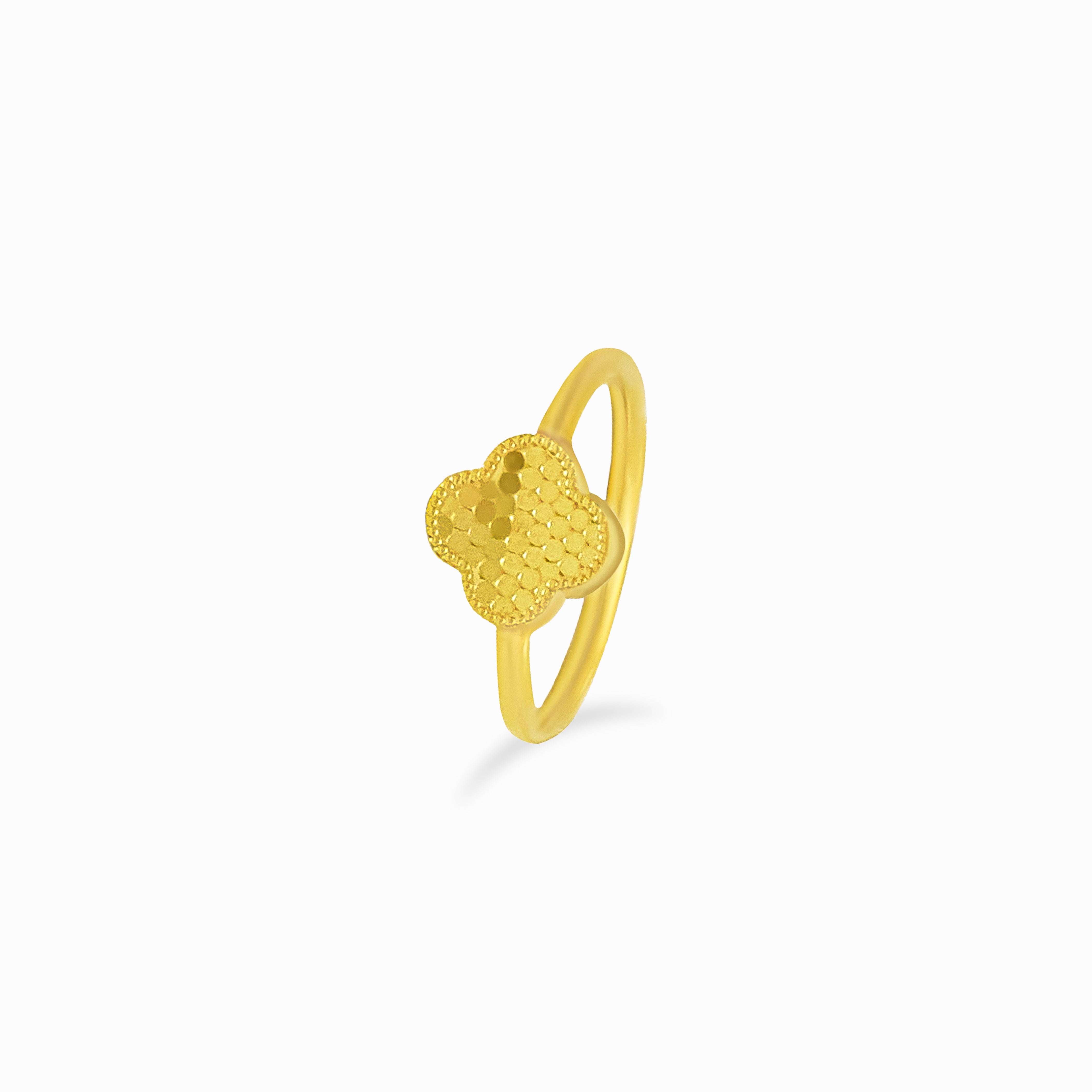 Clover Gold Ring