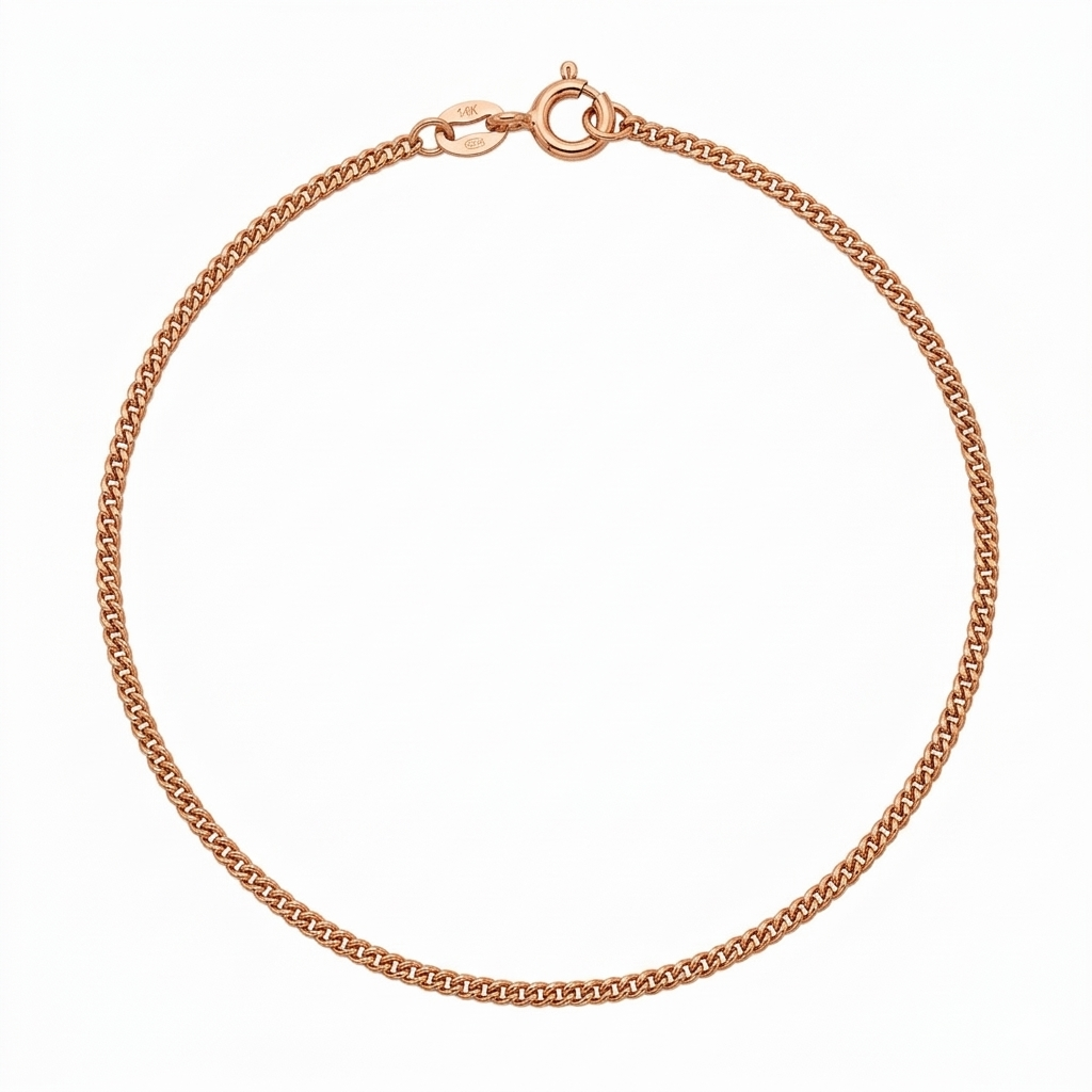 Woven Gold Anklet