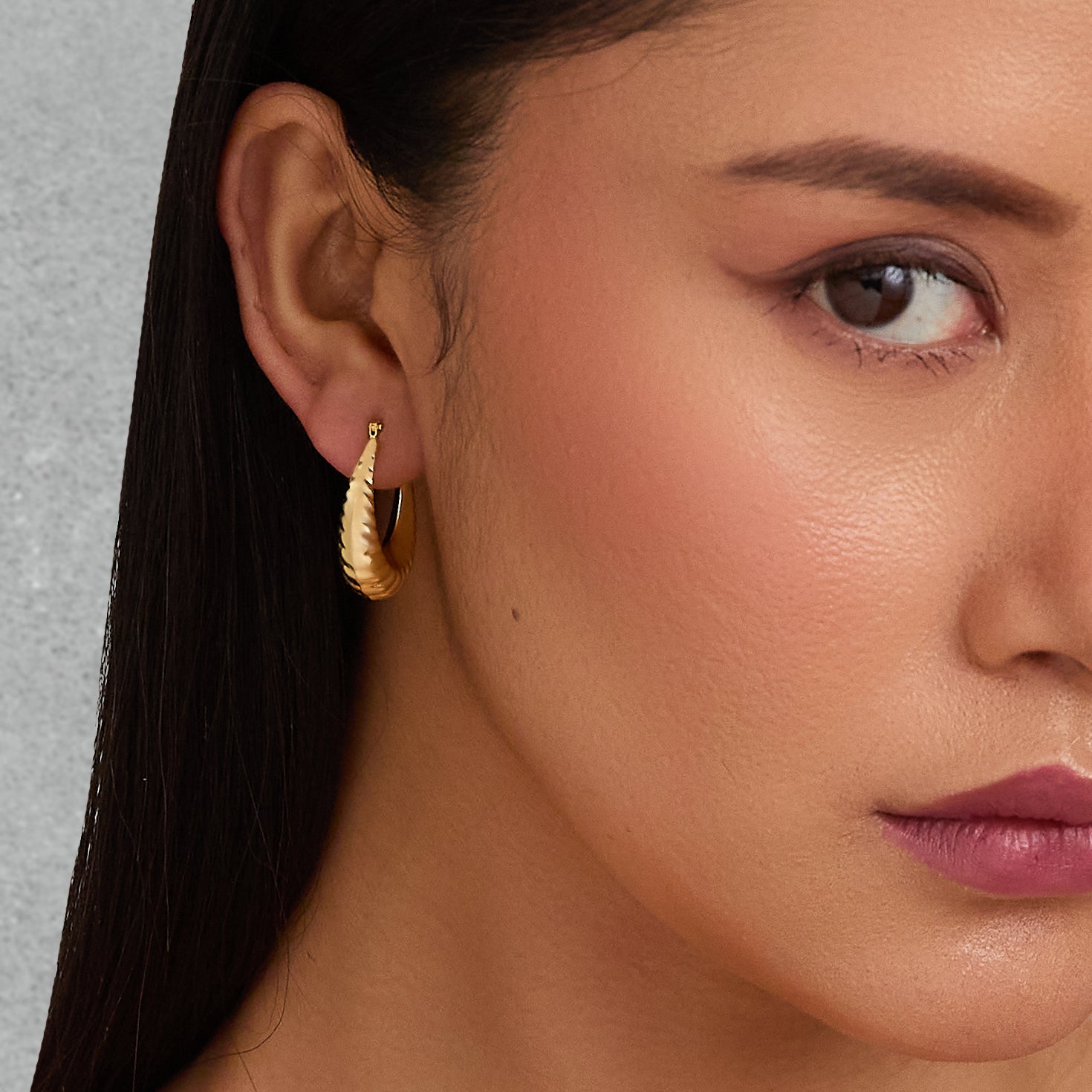 Tera Drop Hoops