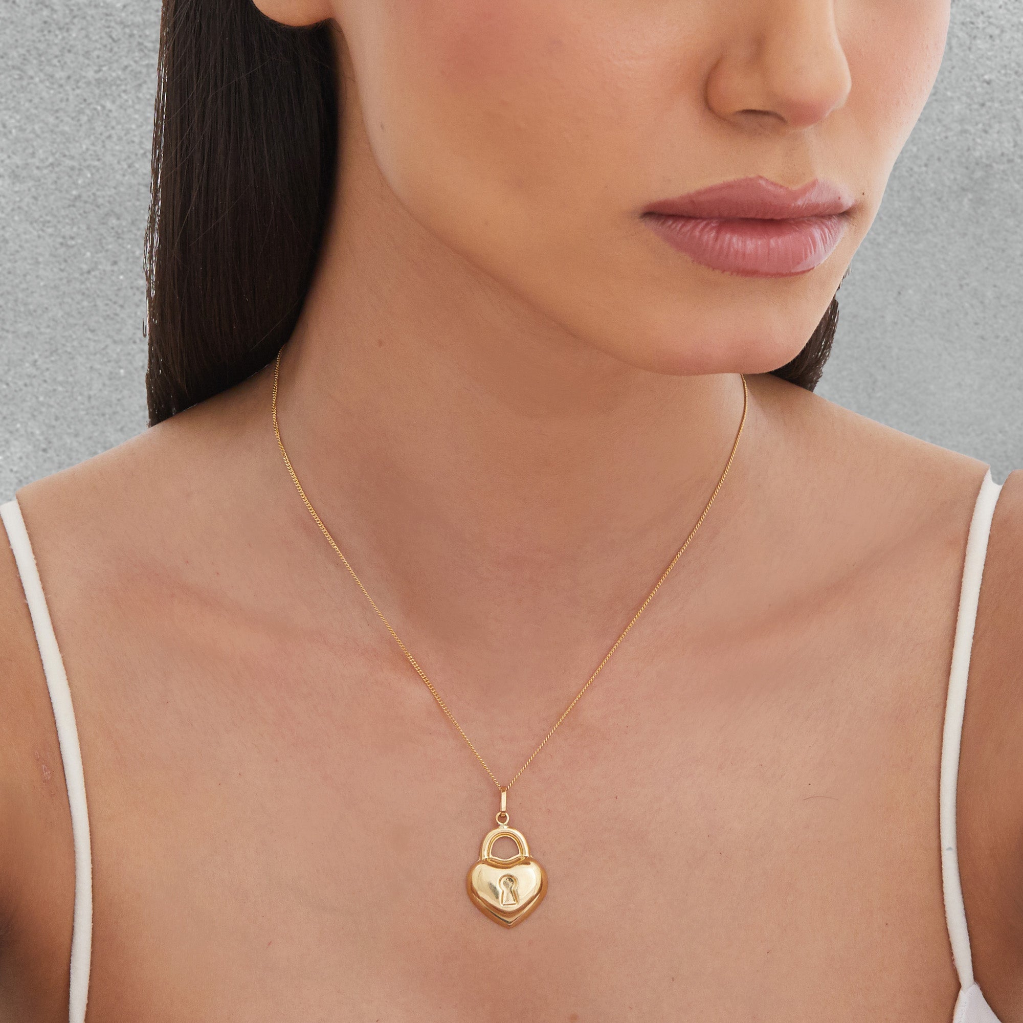 Heart Lock Pendant