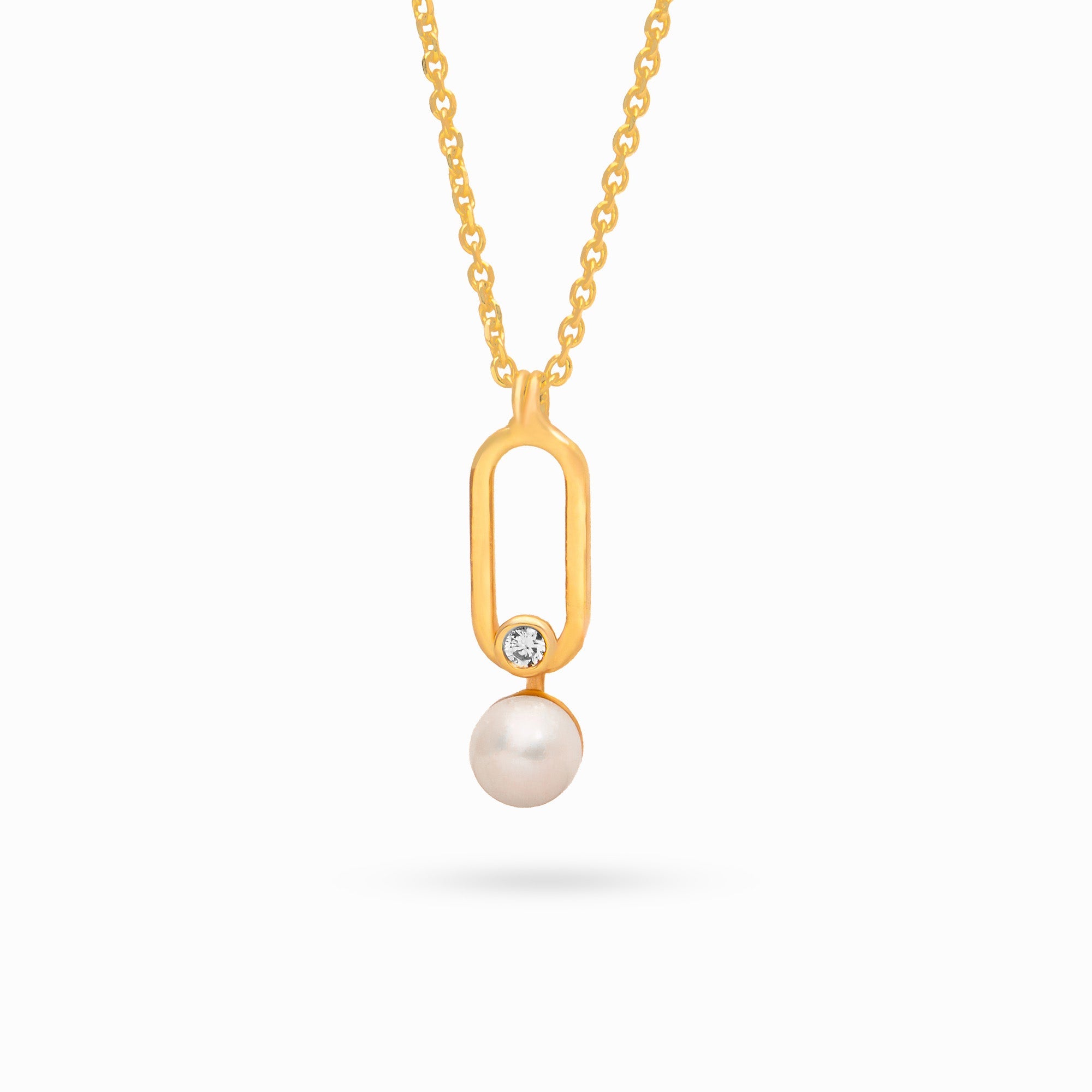 Lumi Pearl Drop Necklace