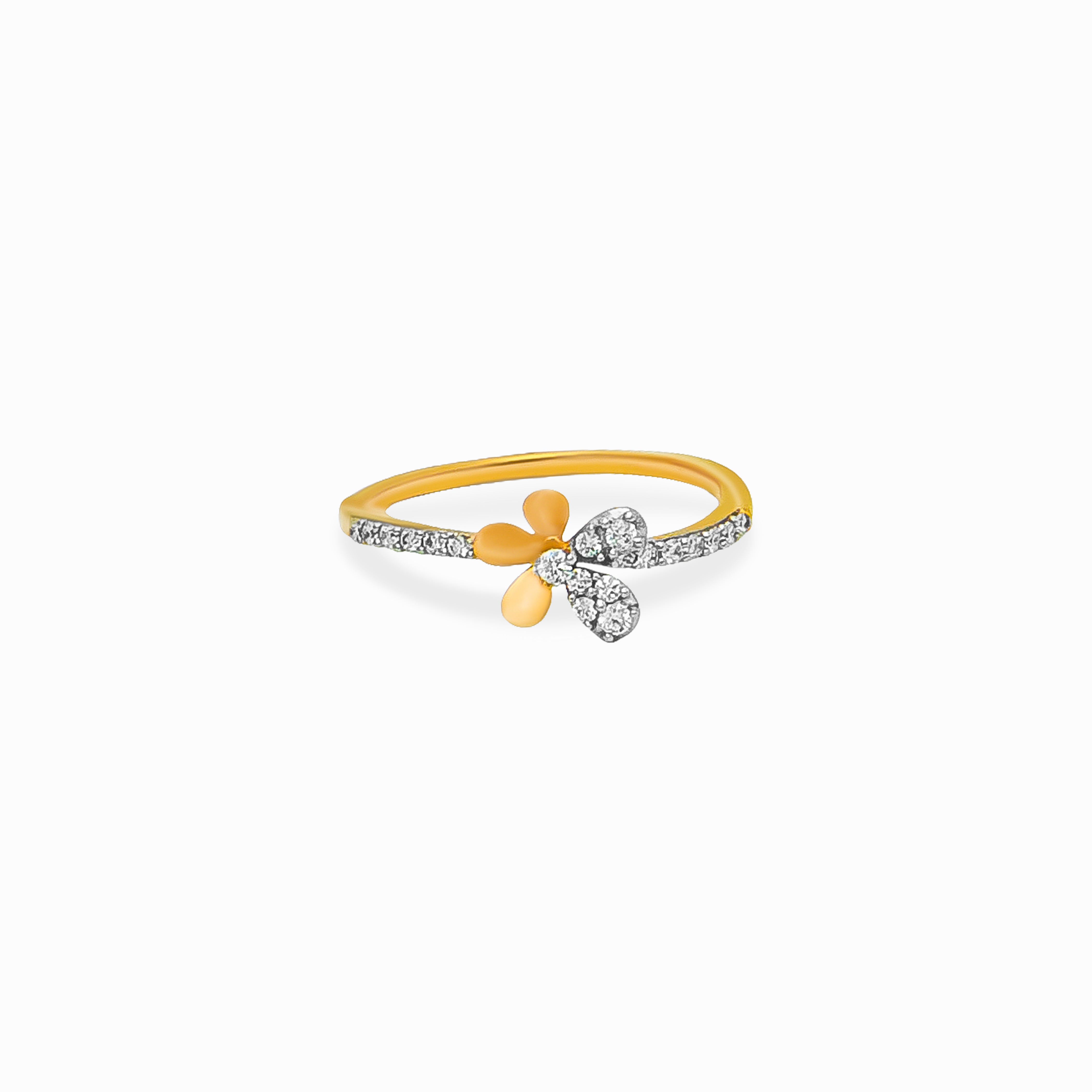 Mini Bloom Diamond Ring