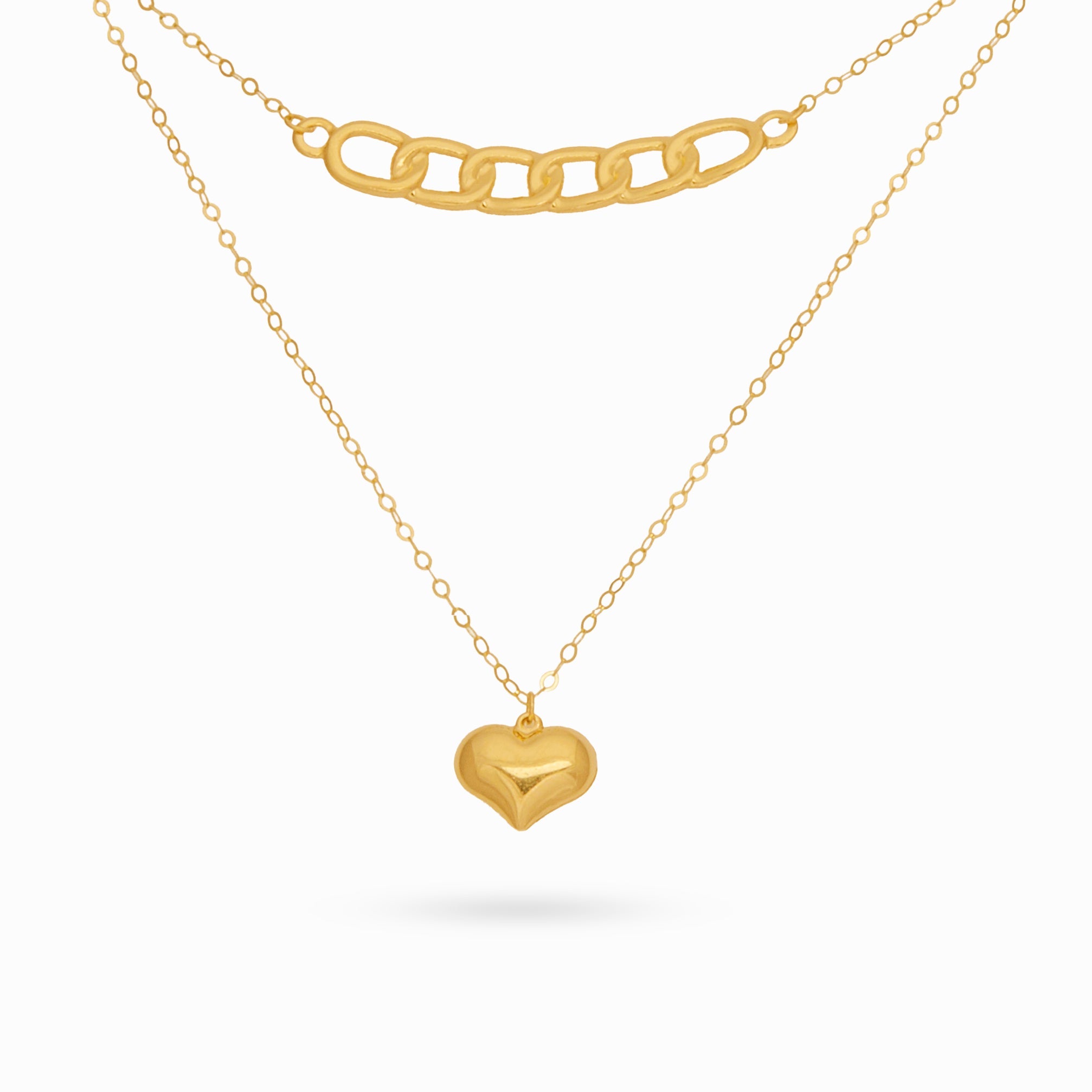 Linked Heart Necklace