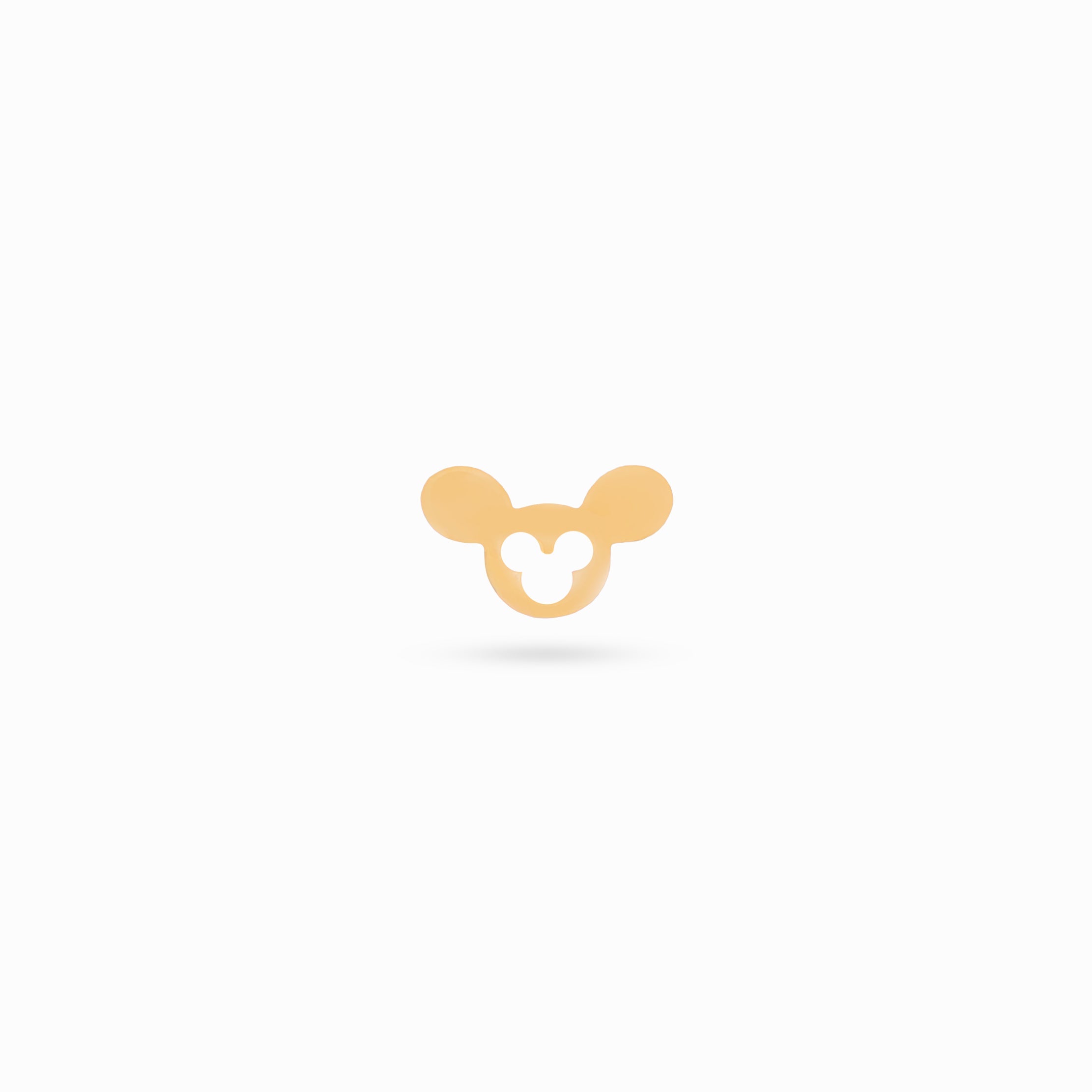 Mickey Gold Studs