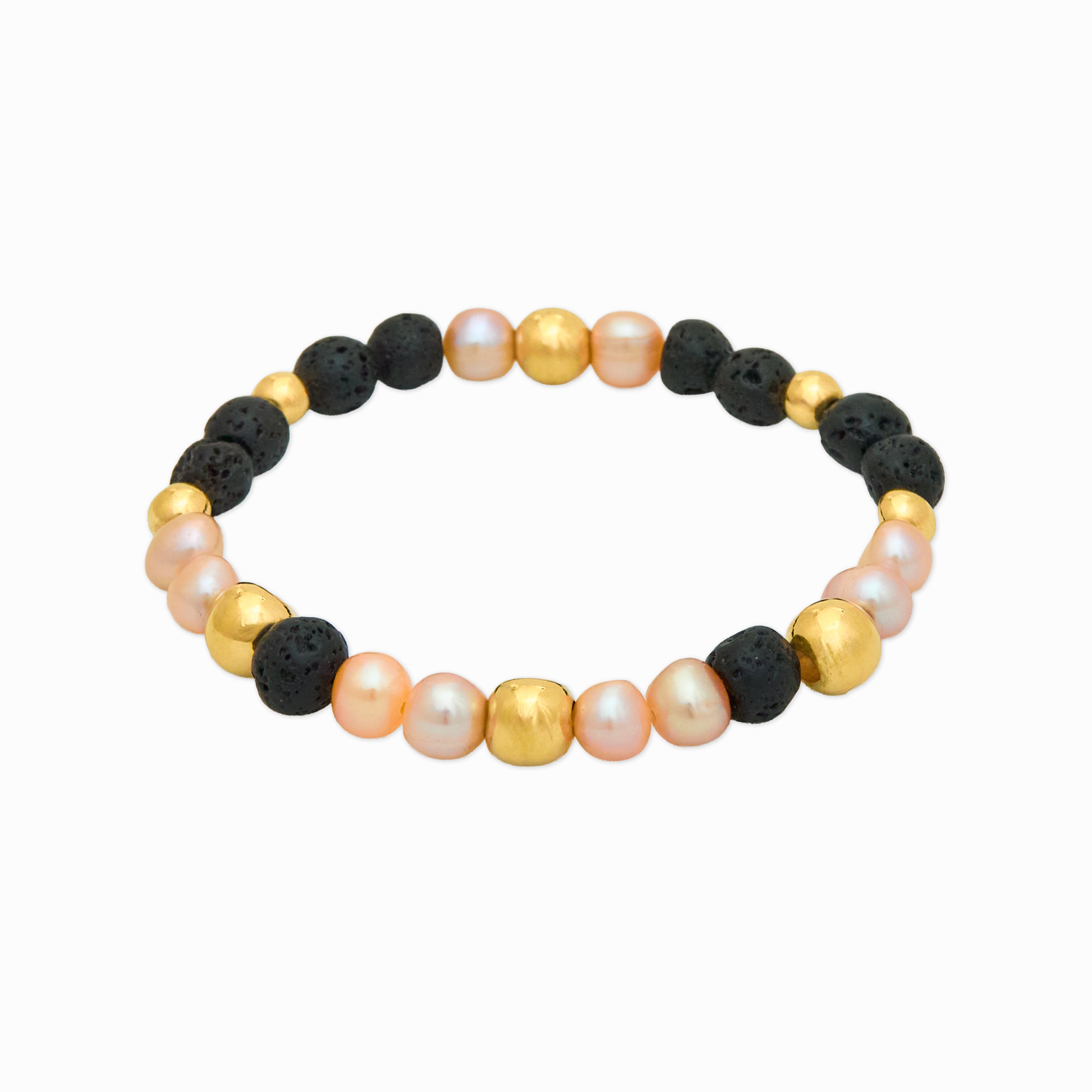 Midnight Glow Bead Bracelet