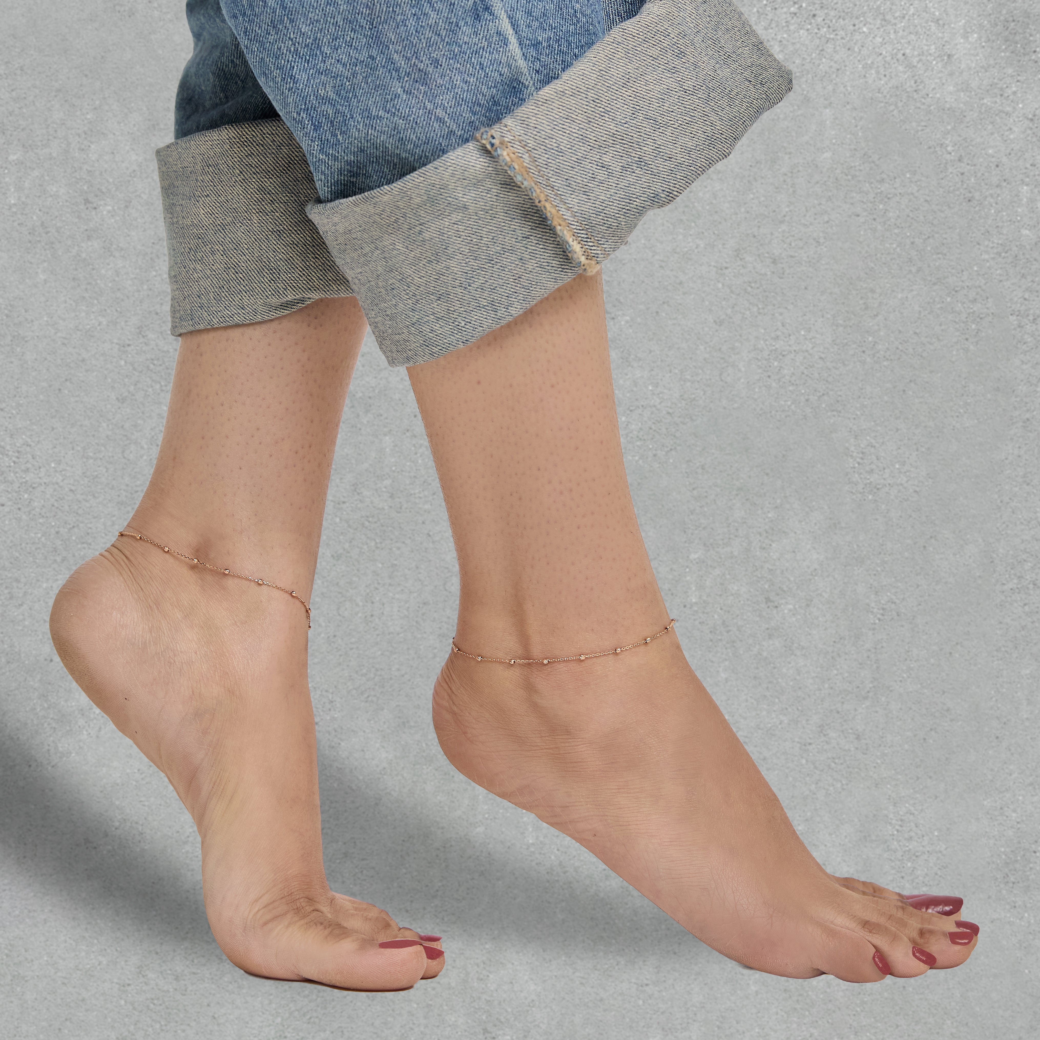 Classic Bead Anklet