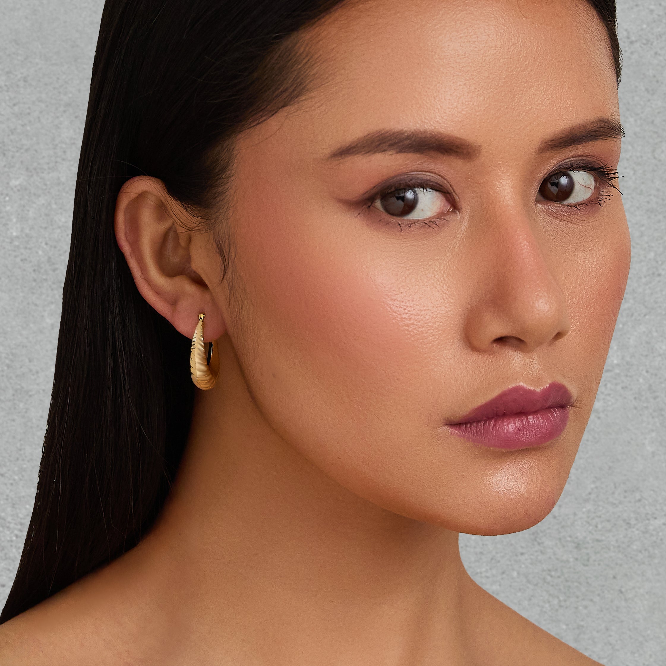 Tera Drop Hoops
