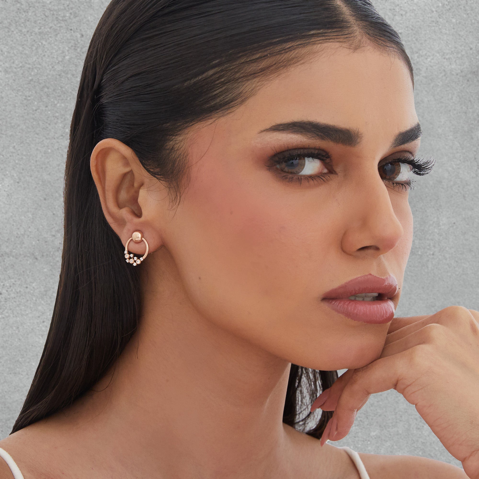 Celestia Loop Earrings