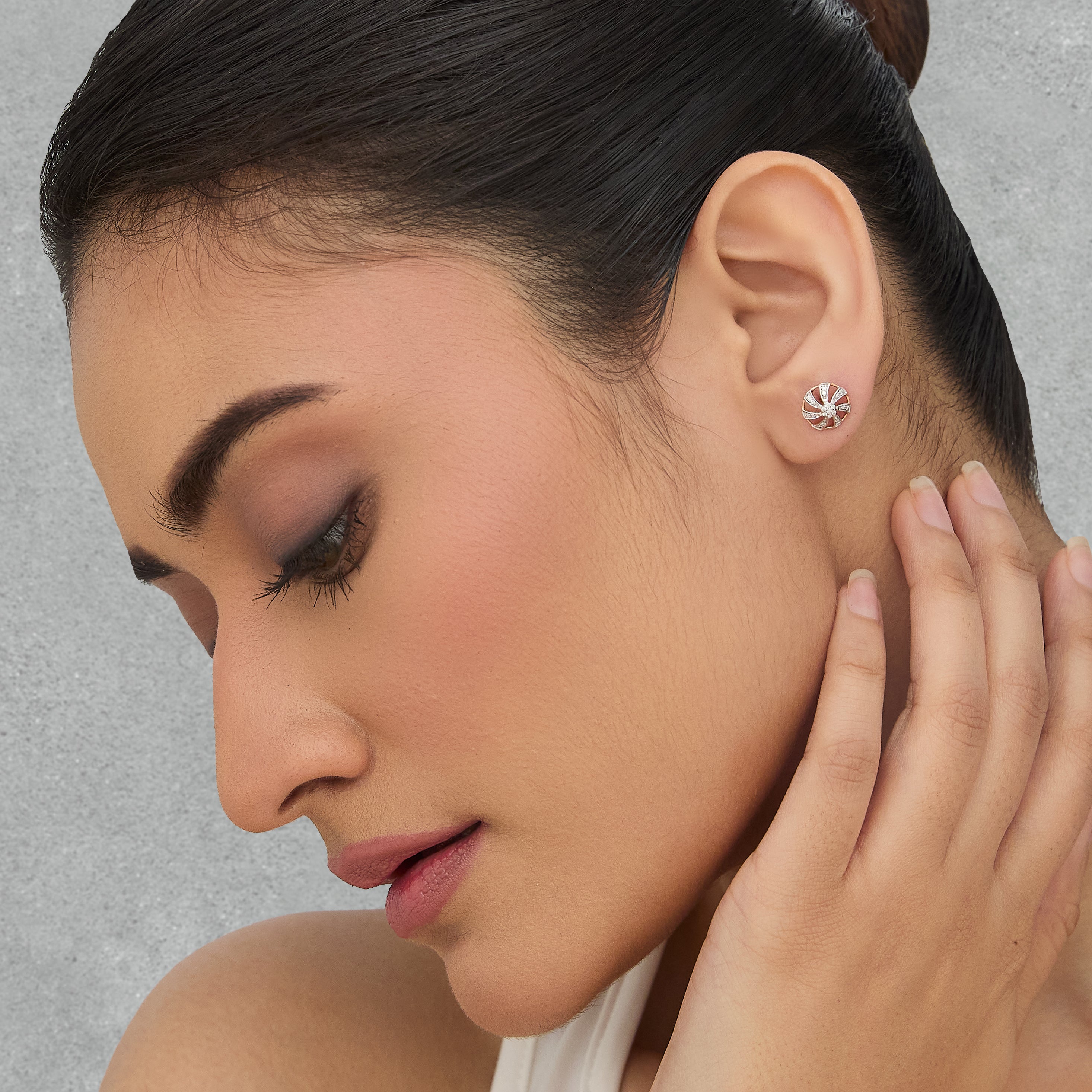 Sunburst Diamond Studs