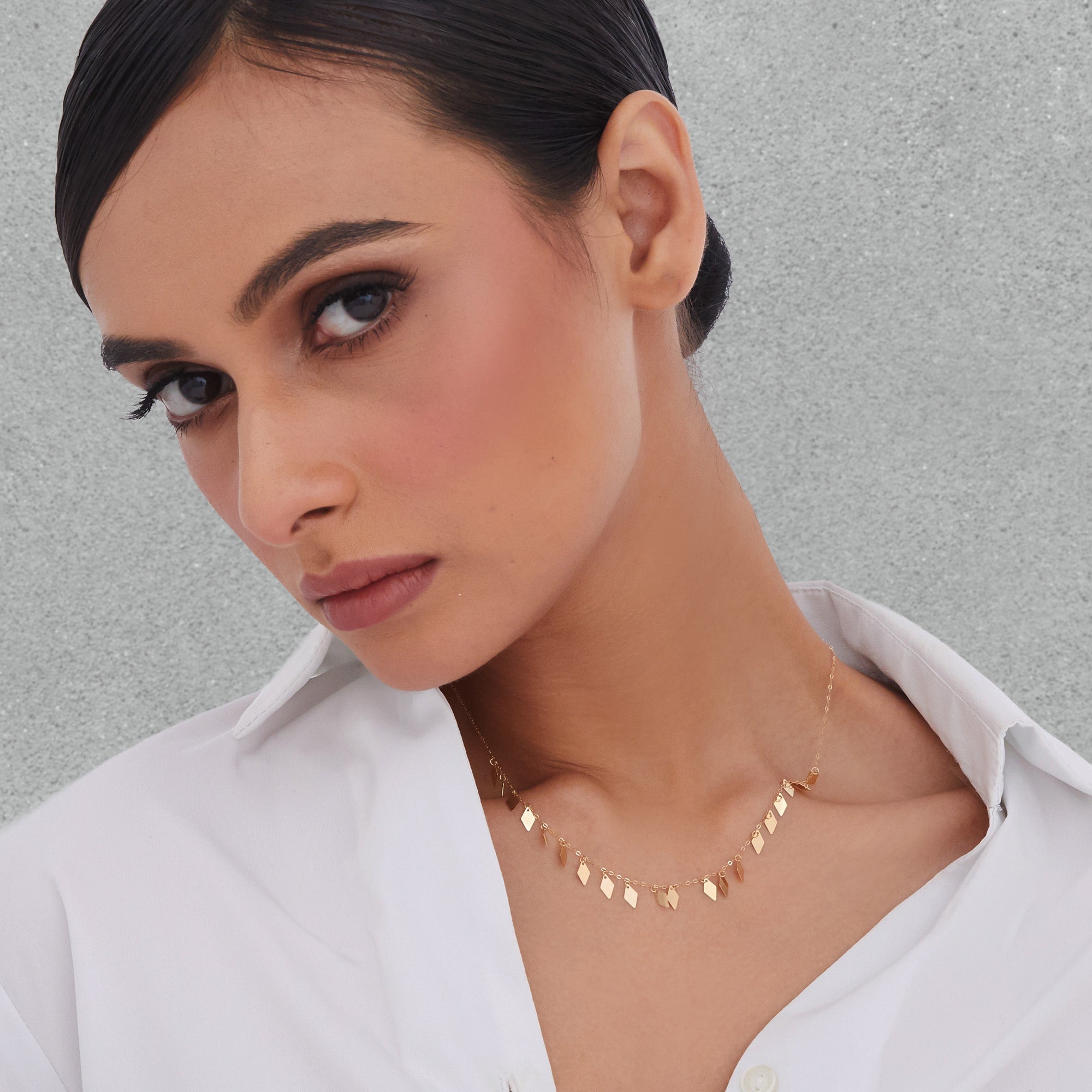 Shimmer Cascade Necklace