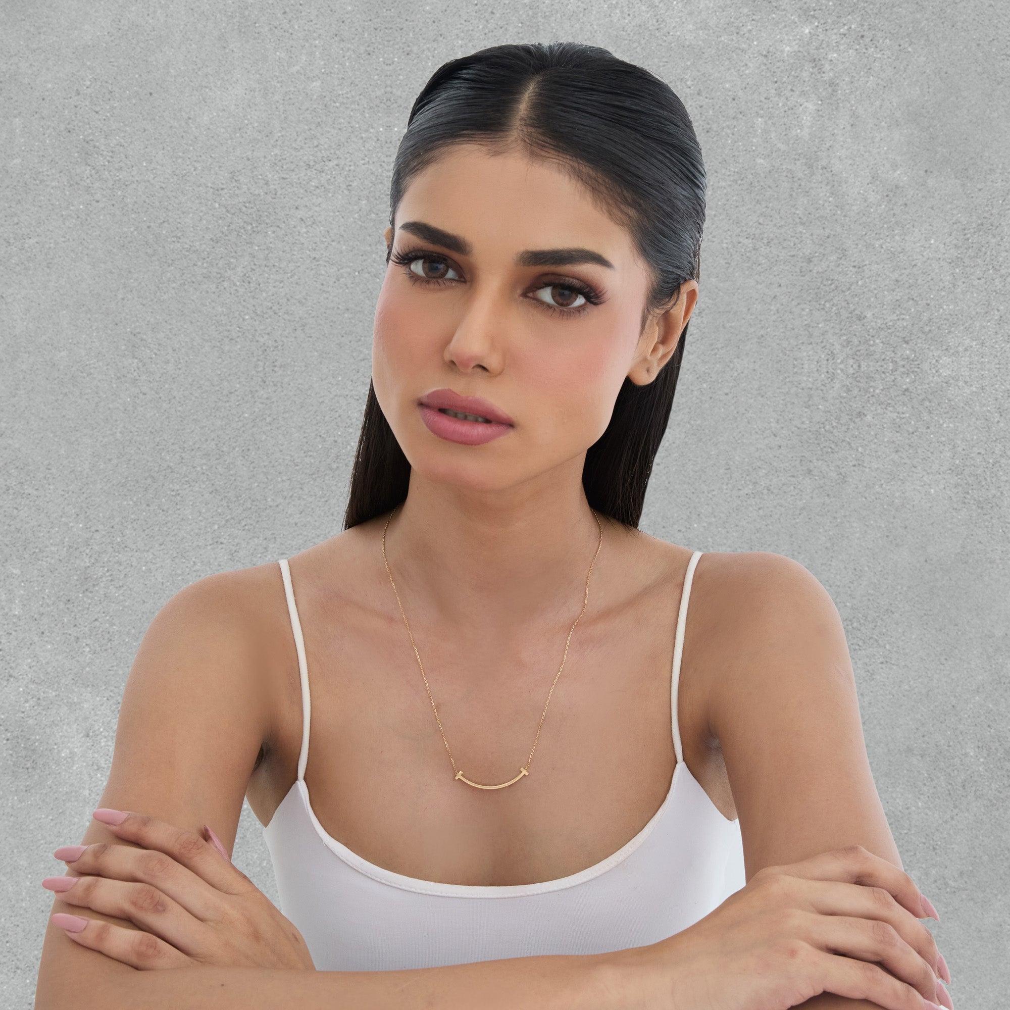 Soleil Curve Necklace