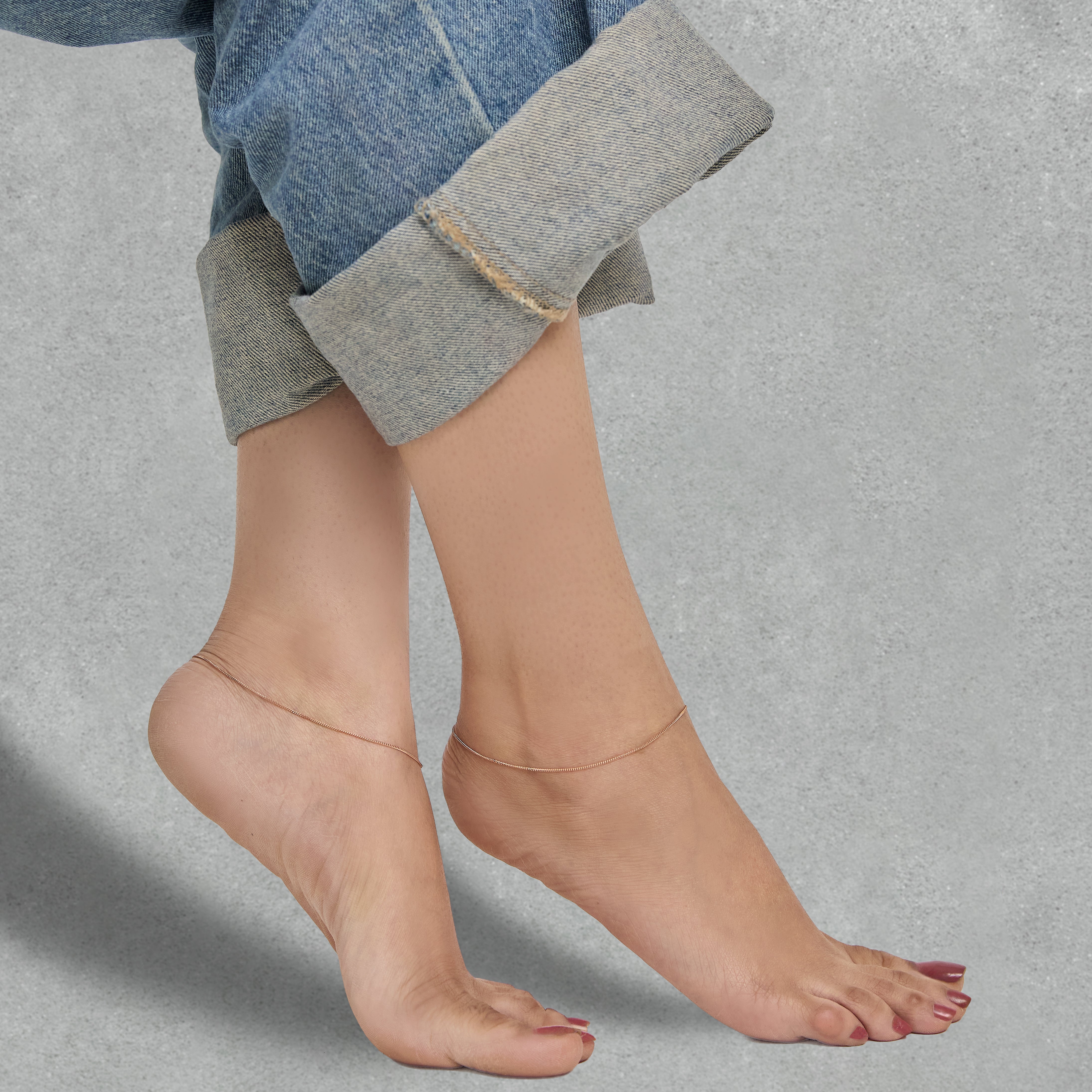 Woven Gold Anklet