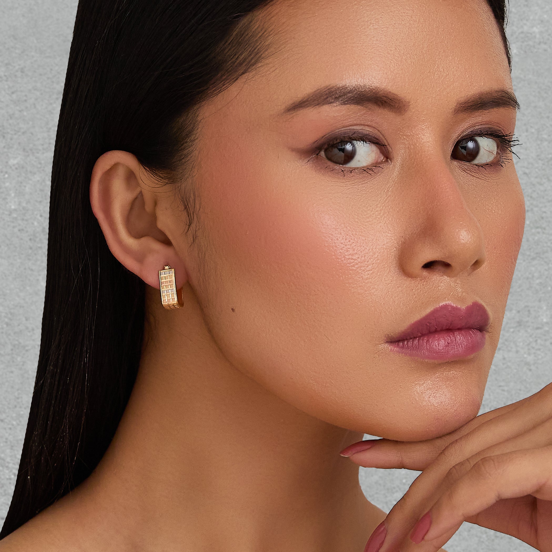 Zena Gold Hoops