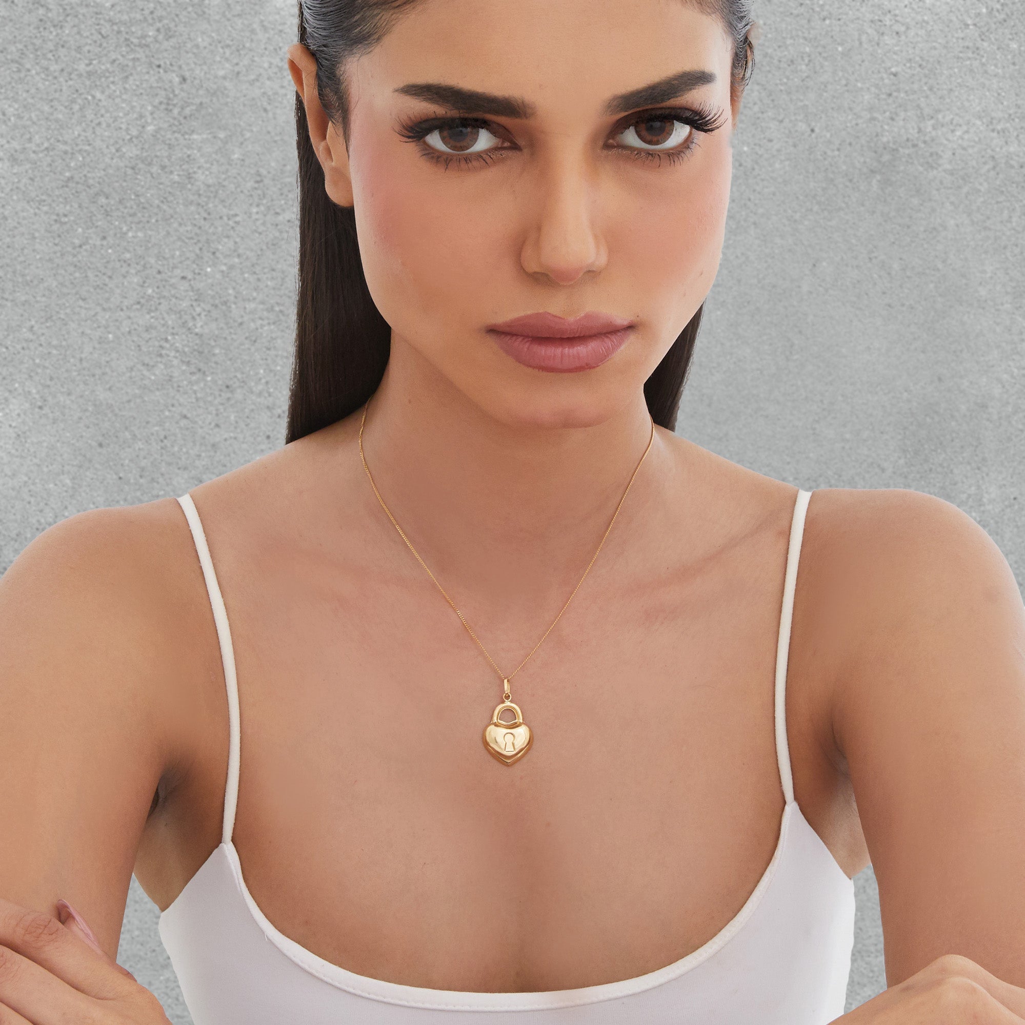 Heart Lock Pendant