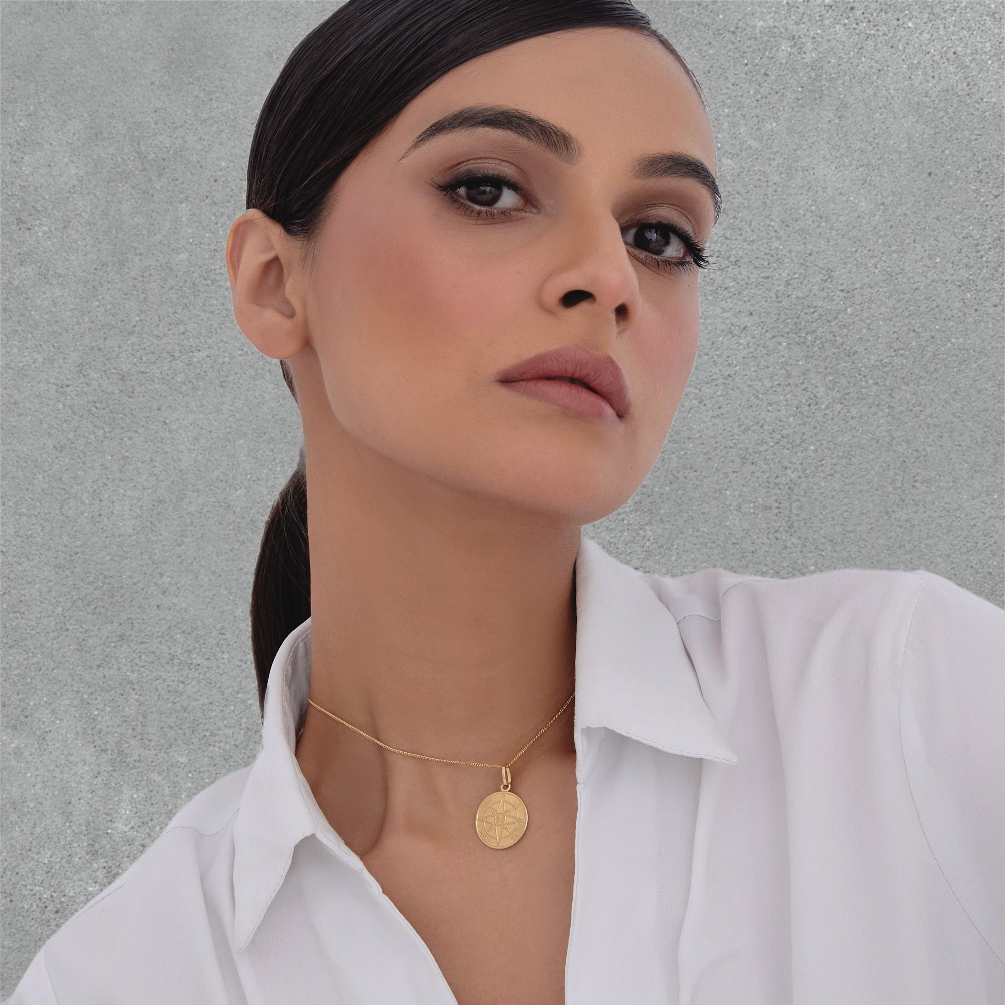 Solara Compass Pendant