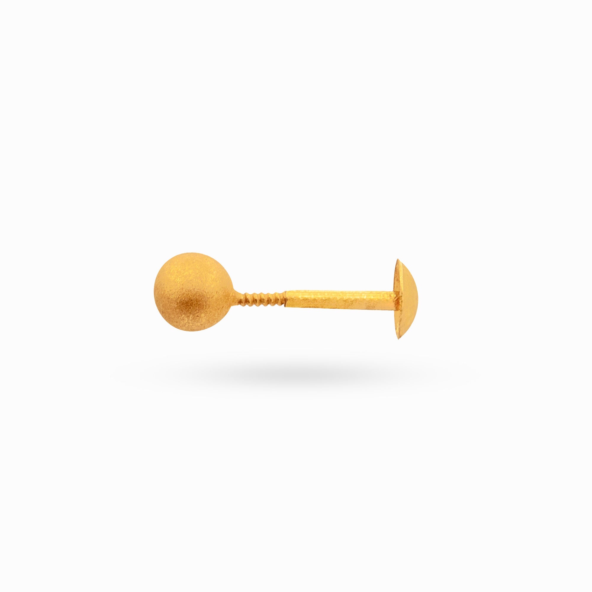 Gold Round Studs