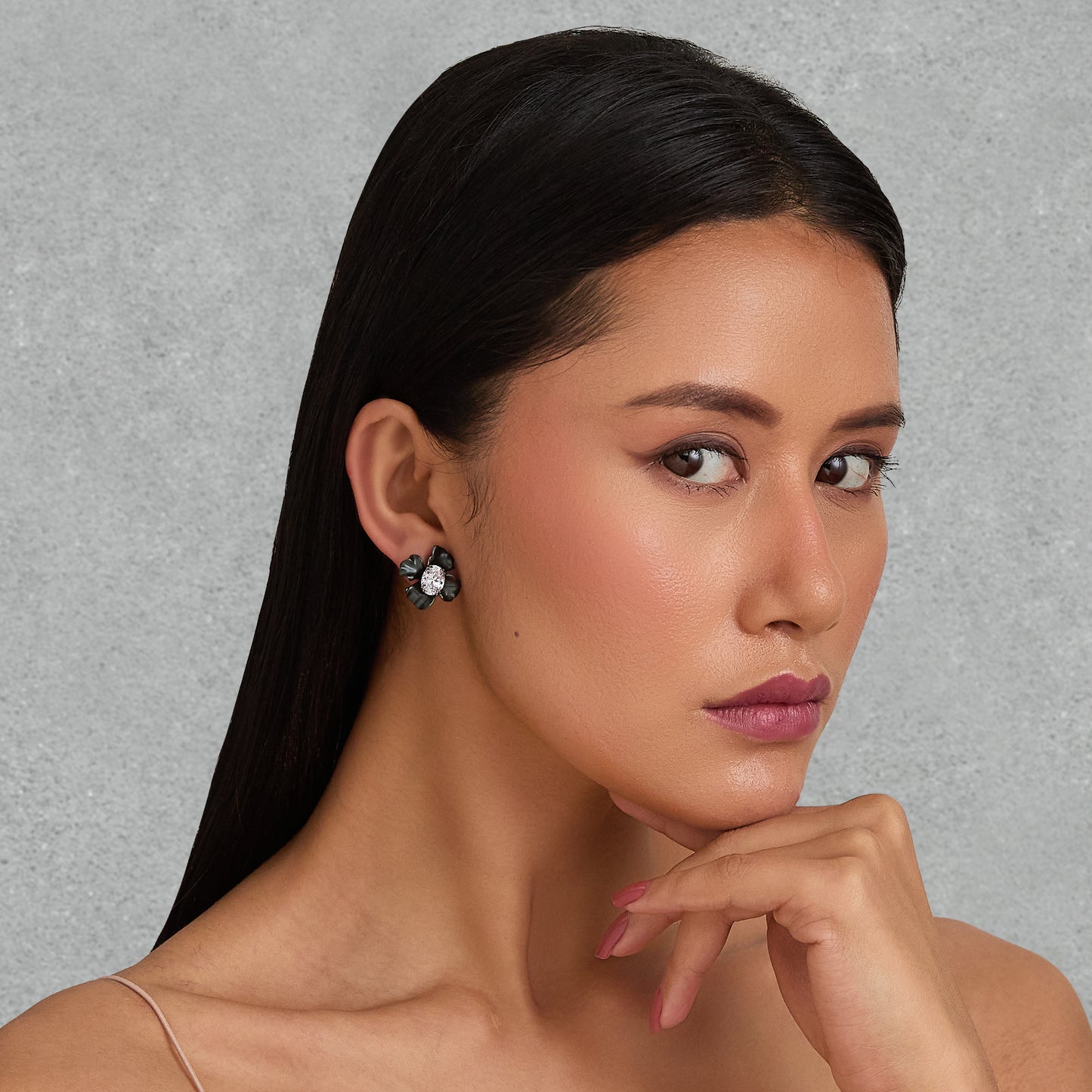 Midnight Bloom Earrings