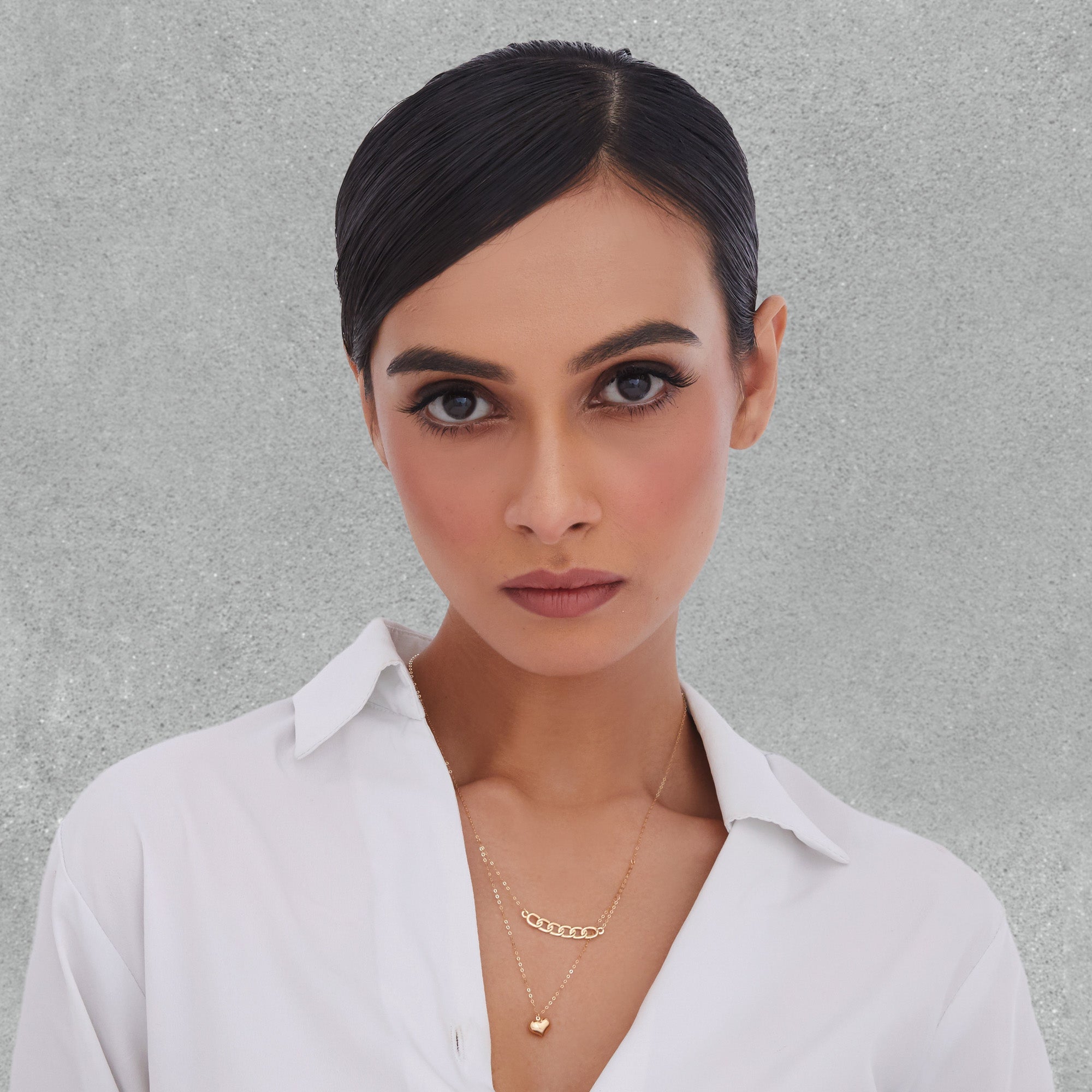 Linked Heart Necklace