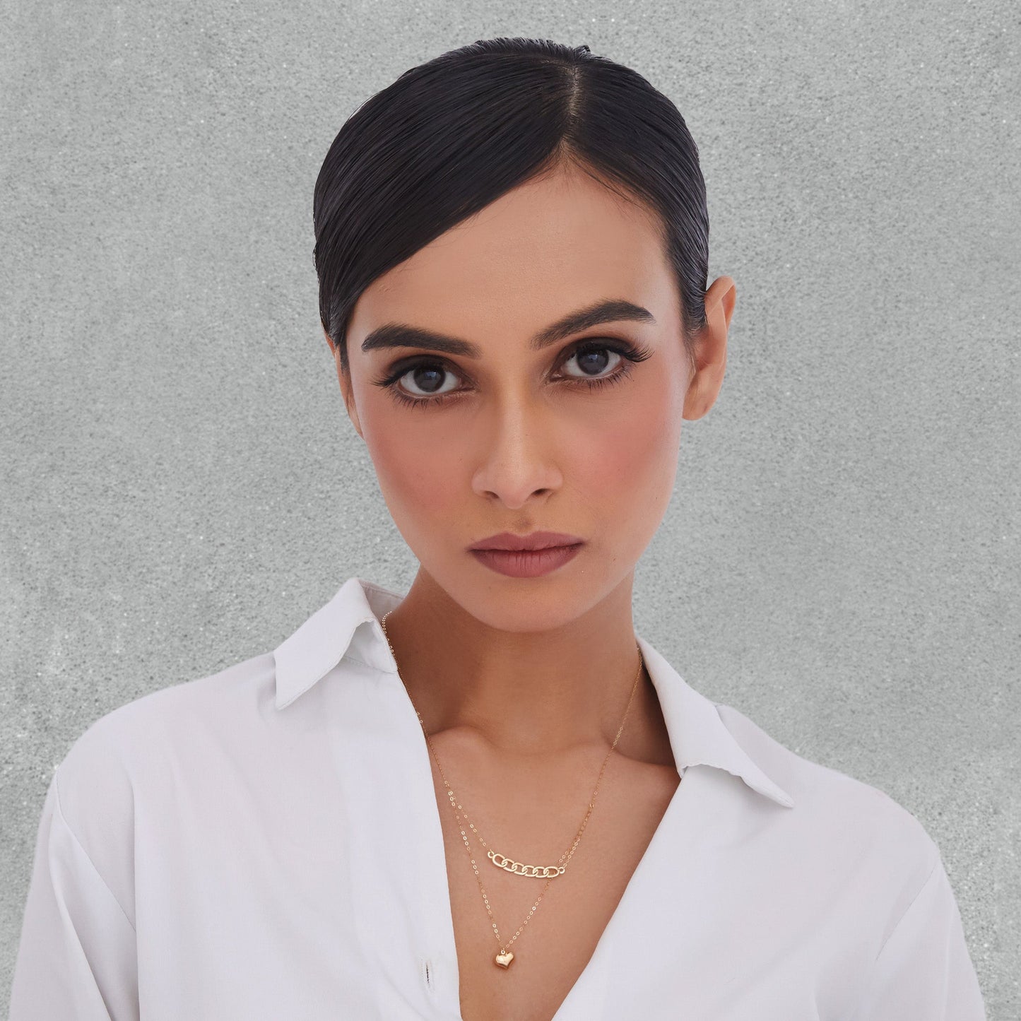 Linked Heart Necklace