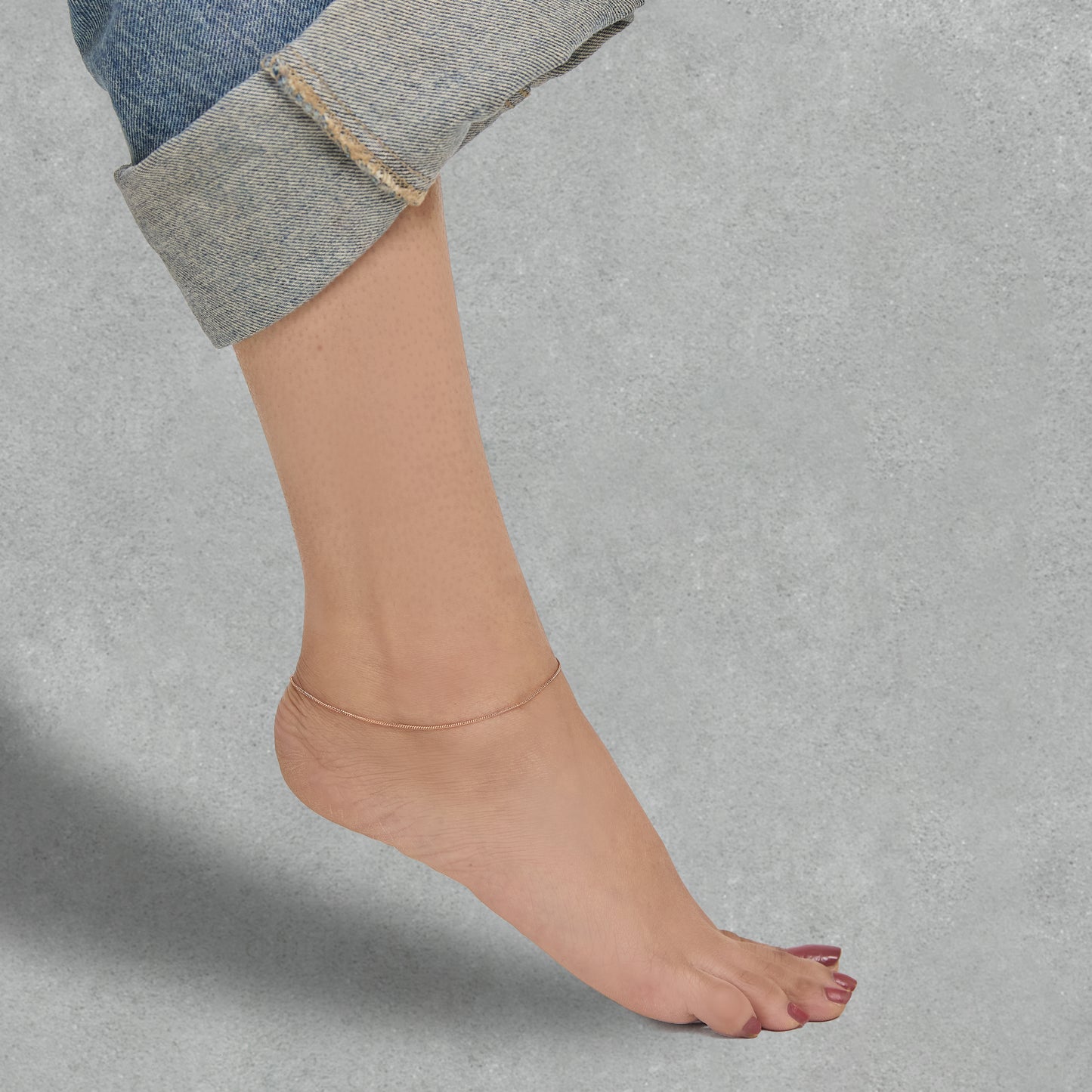 Woven Gold Anklet