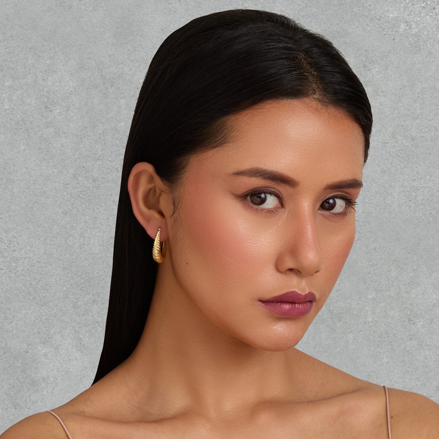 Tera Drop Hoops