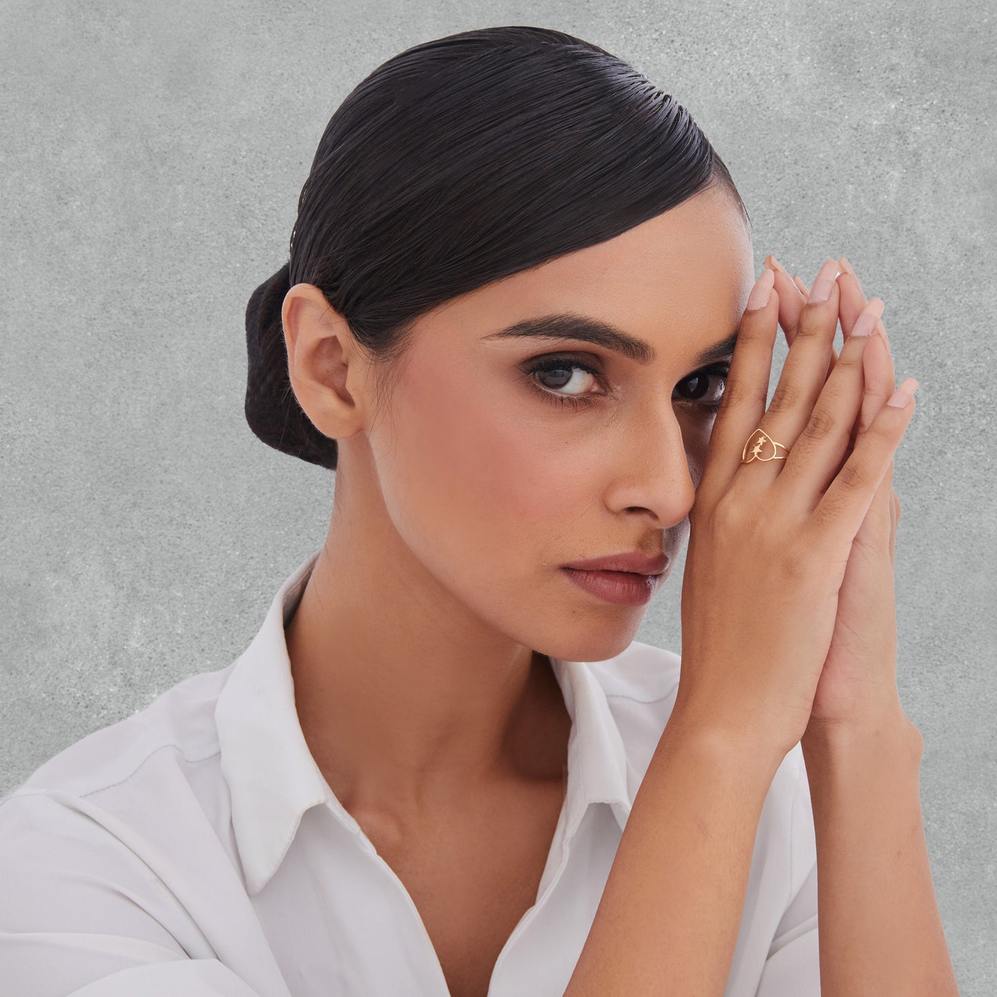 Starbound Heart Ring