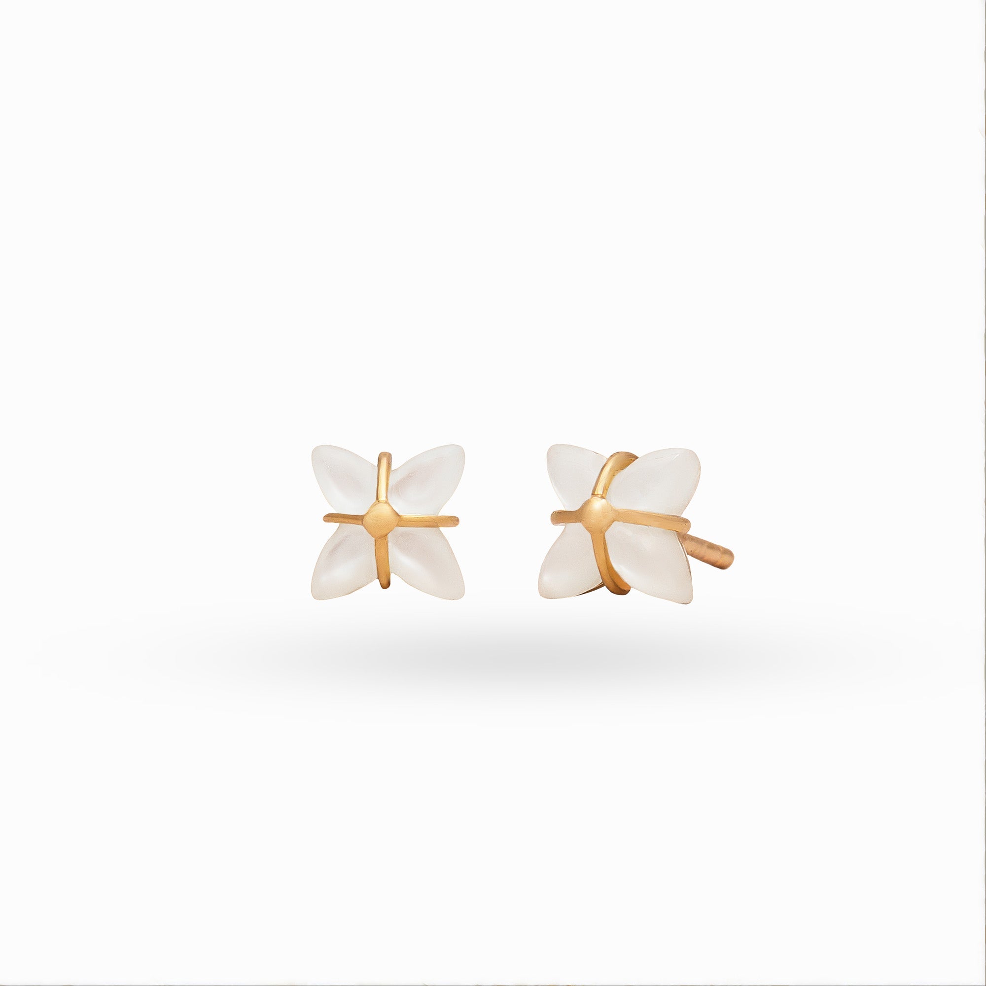 Frost Petal Earrings