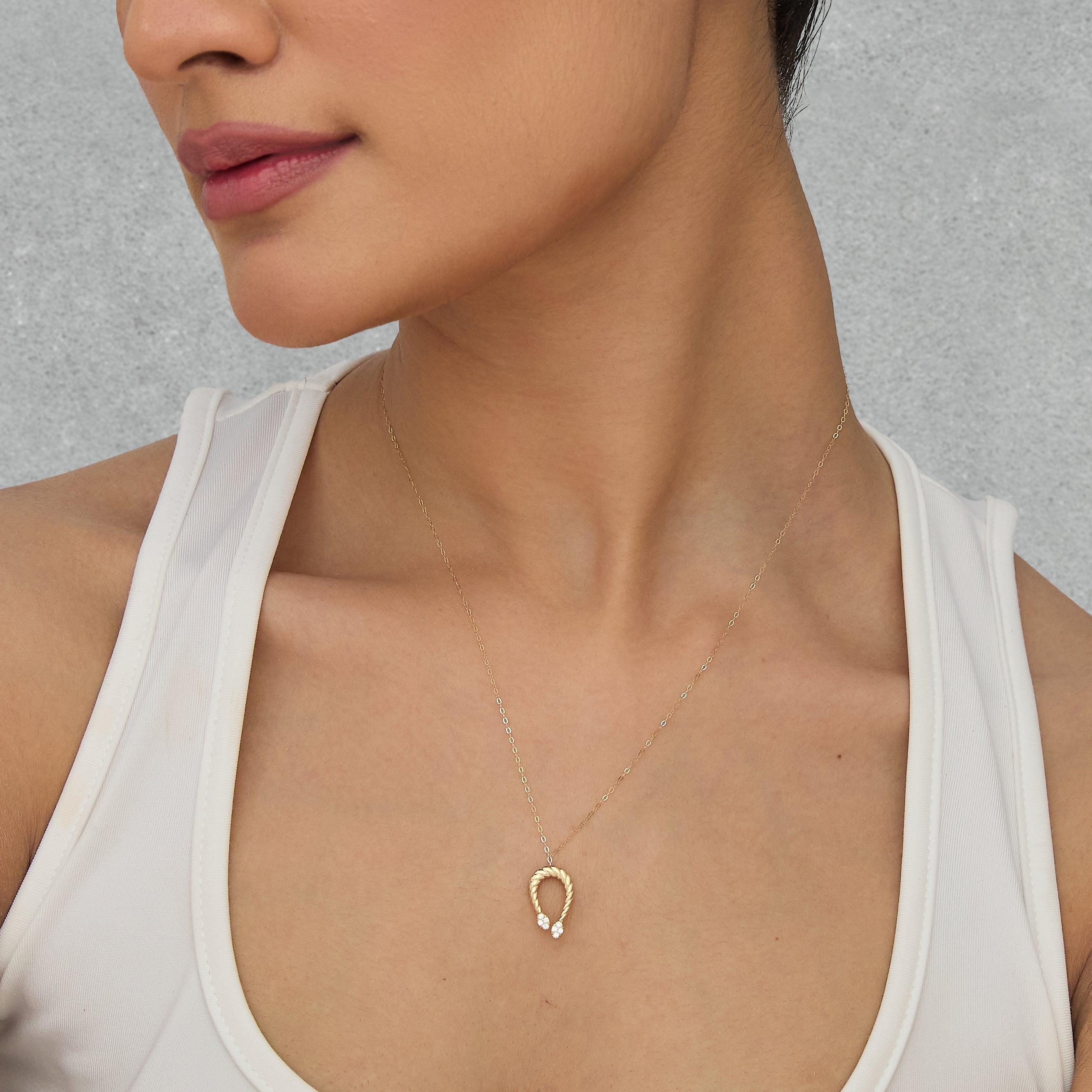 Twist Loop Necklace