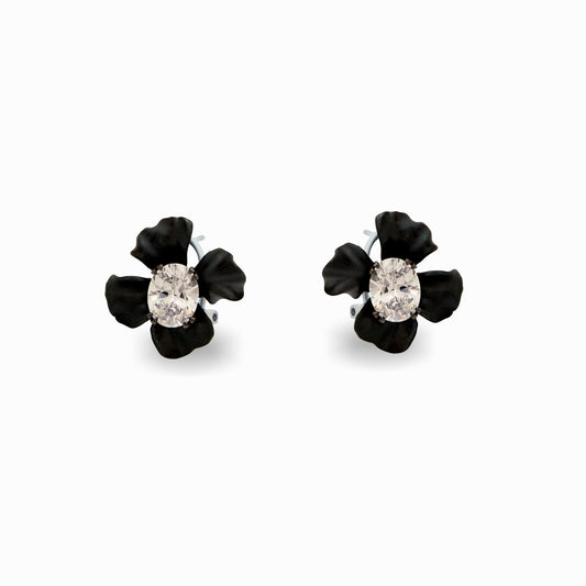 Midnight Bloom Earrings
