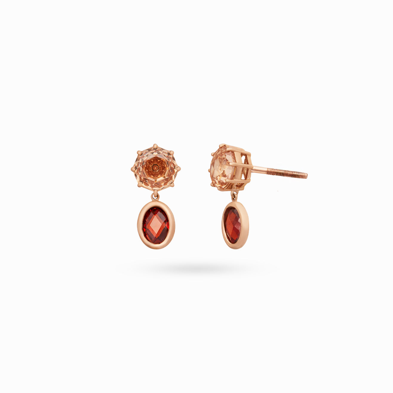 Rose Gleam Earrings