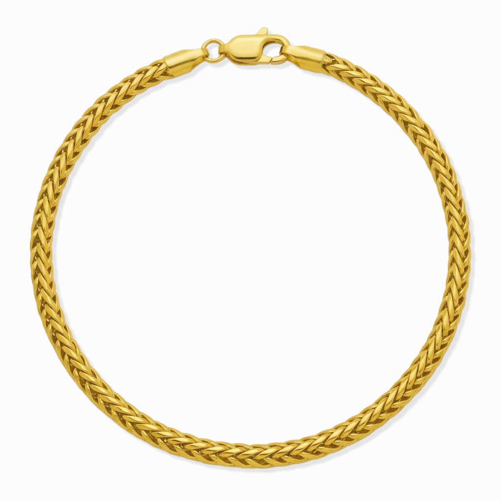 Woven Gold Bracelet