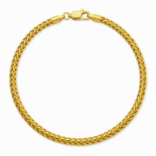 Woven Gold Bracelet