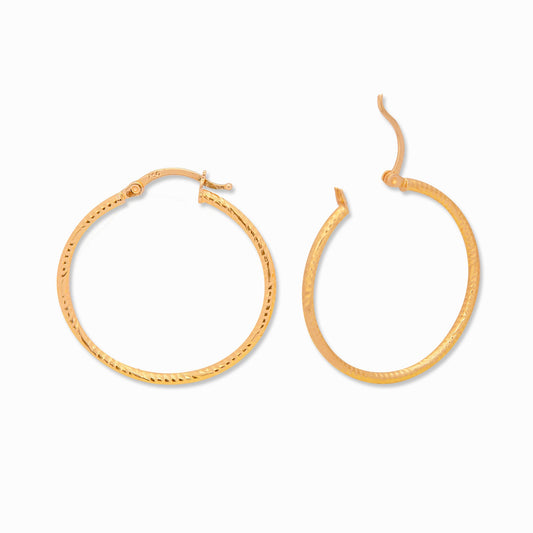 Etched Glow Hoops