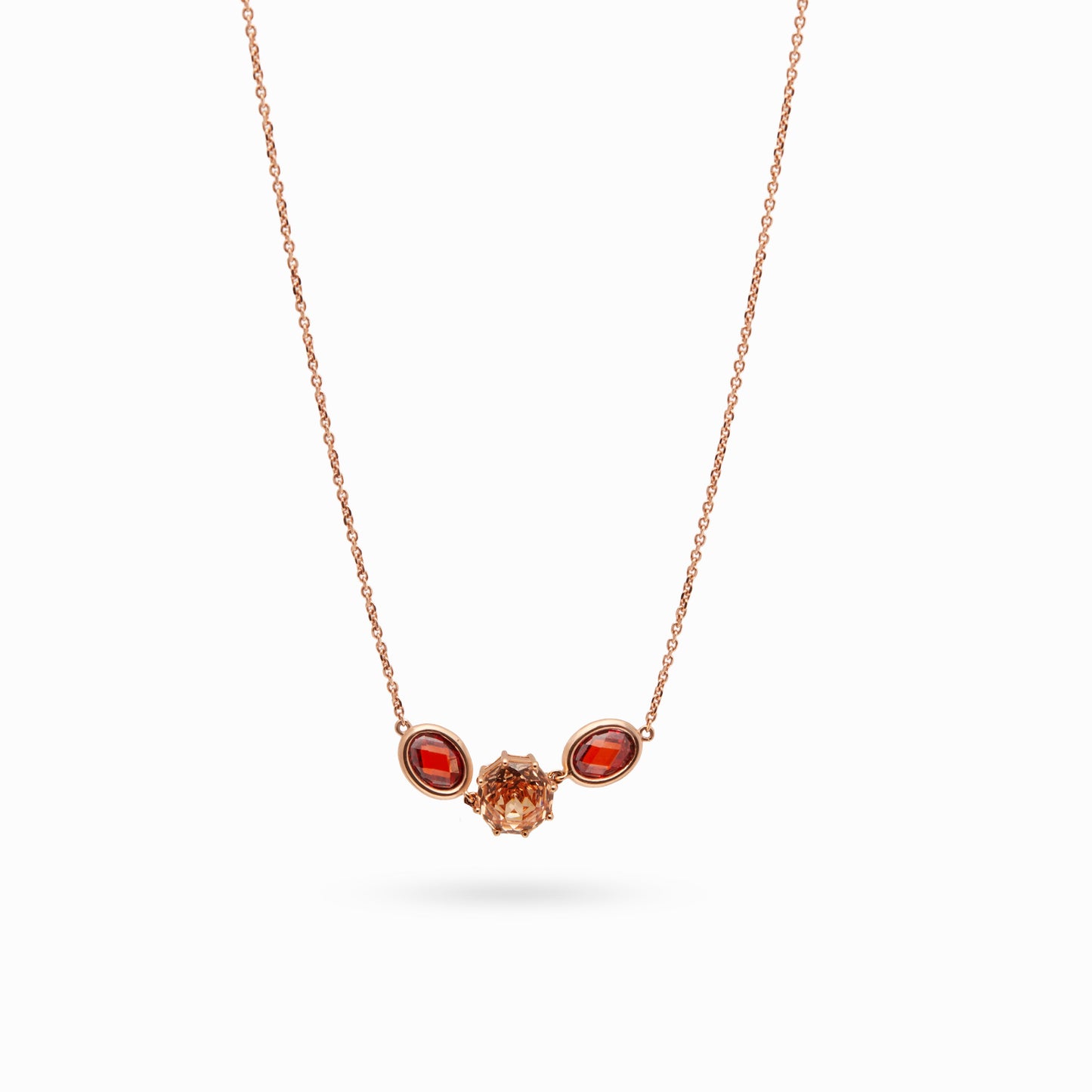 Crimson Halo Necklace