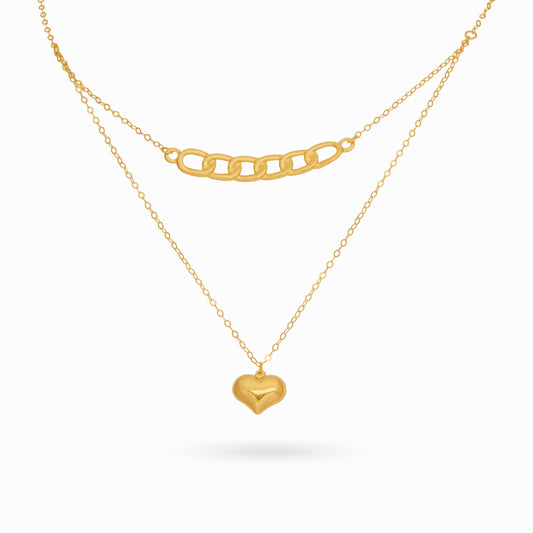 Linked Heart Necklace