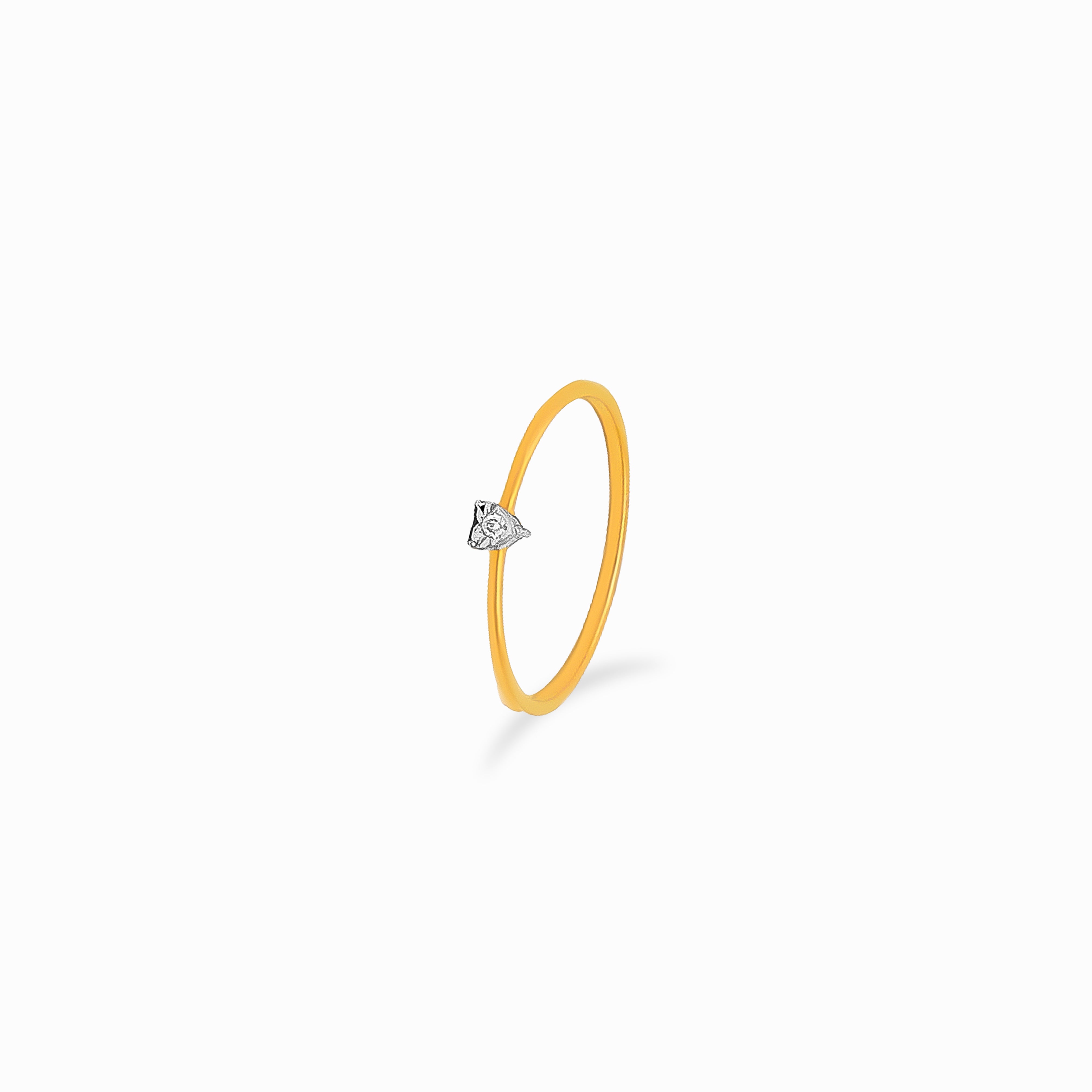 Mini Heart Diamond Ring