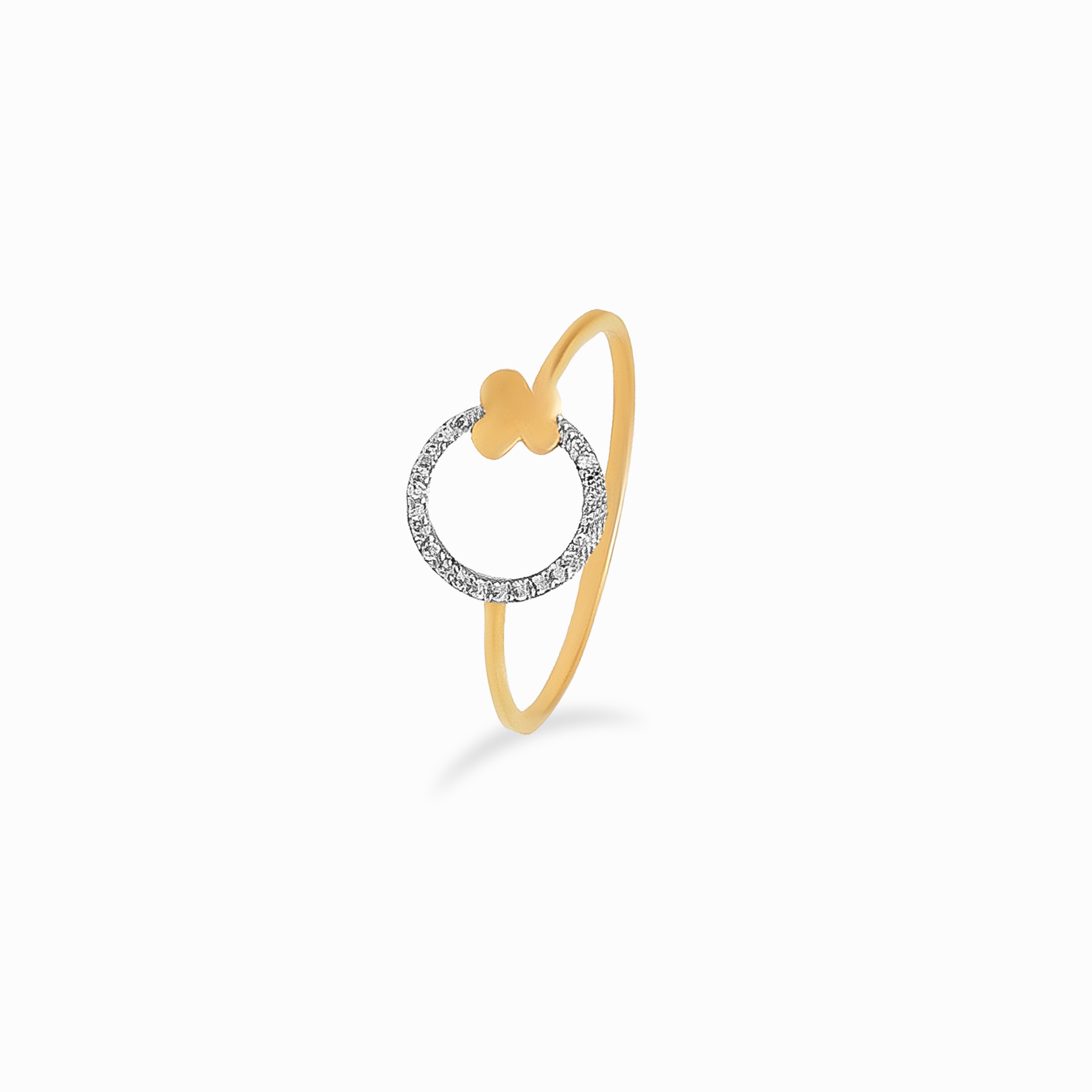 Lucky Circle Diamond Ring