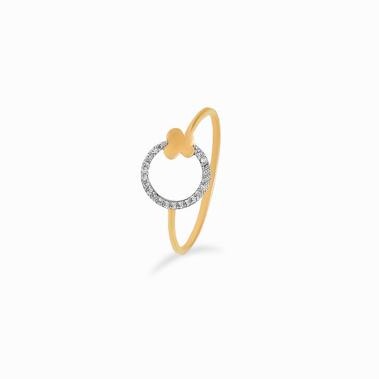 Lucky Circle Diamond Ring