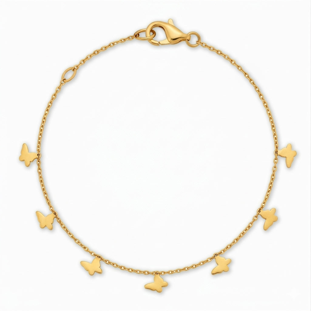Flutter Gold Bracelet