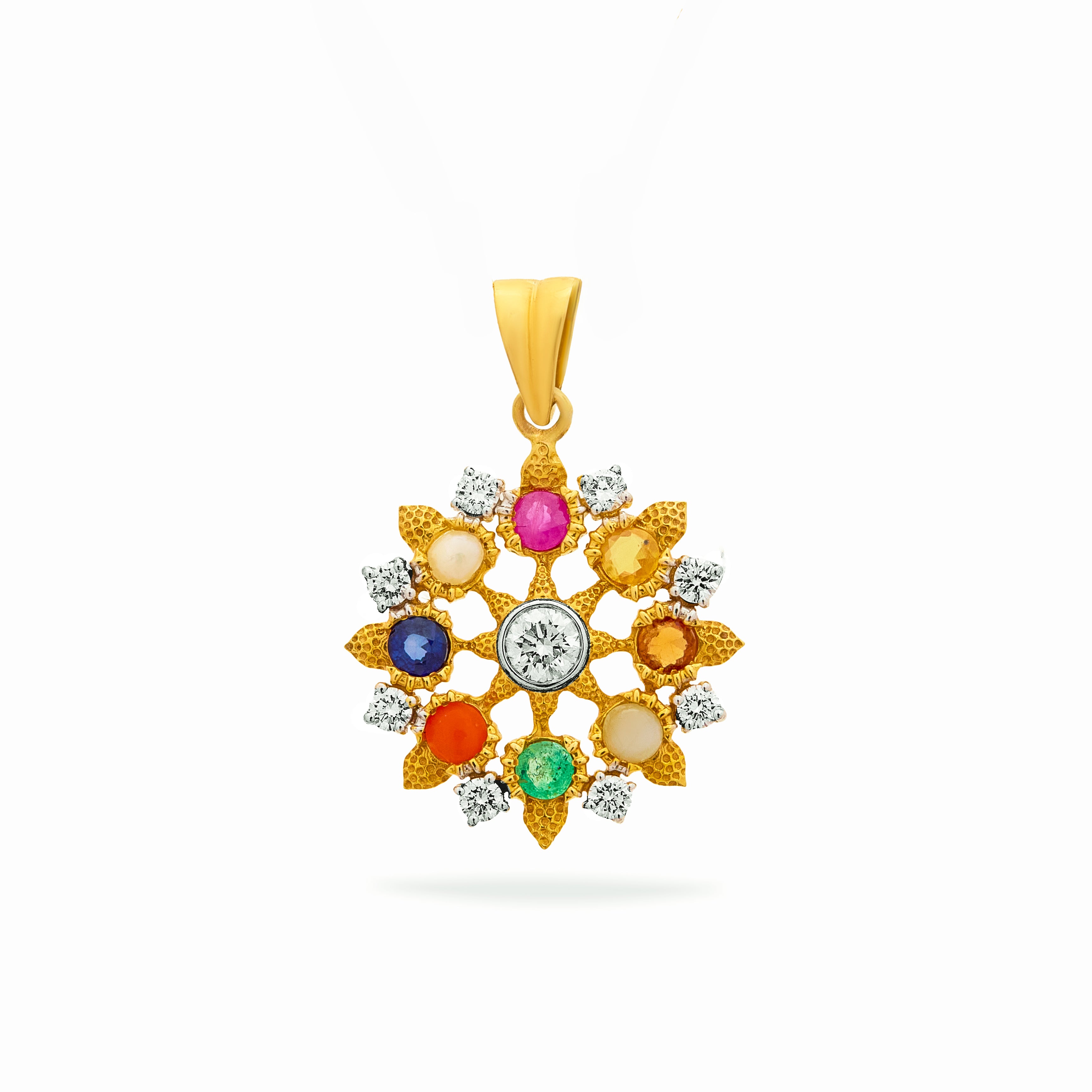 Nine Stone Necklace