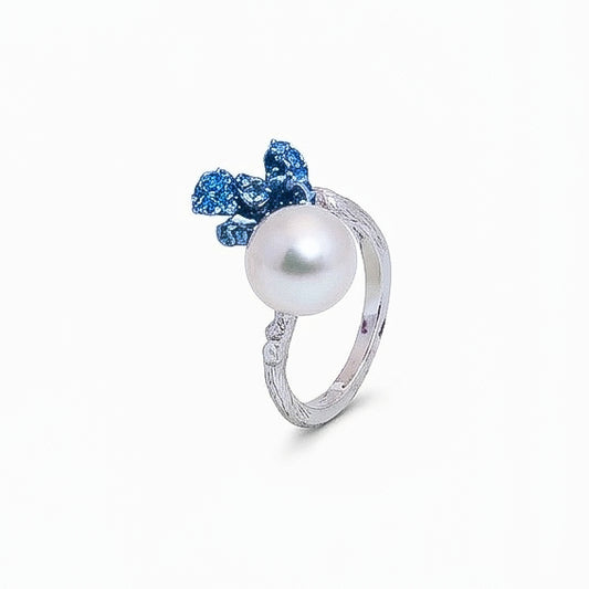 Pearl Flora Ring