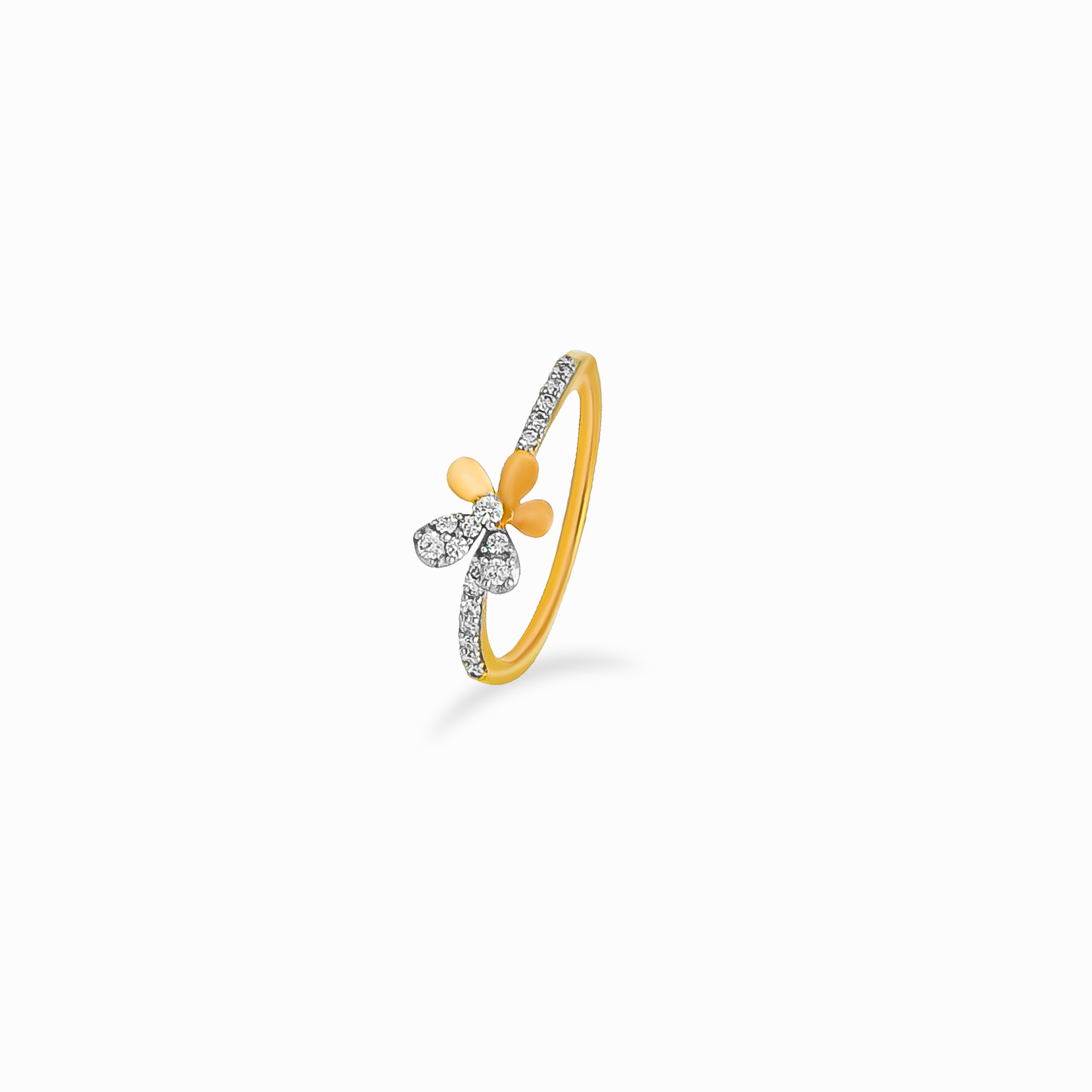Mini Bloom Diamond Ring