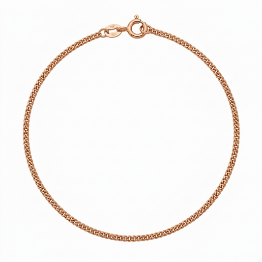 Woven Gold Anklet