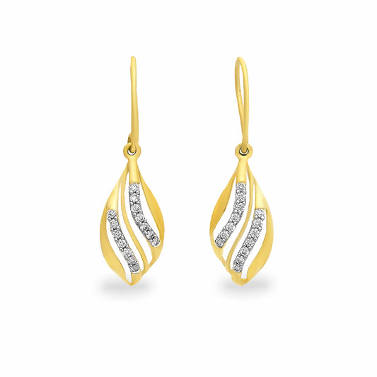 Elar Diamond Drop Earrings