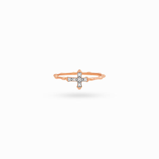 Radiant Cross Ring