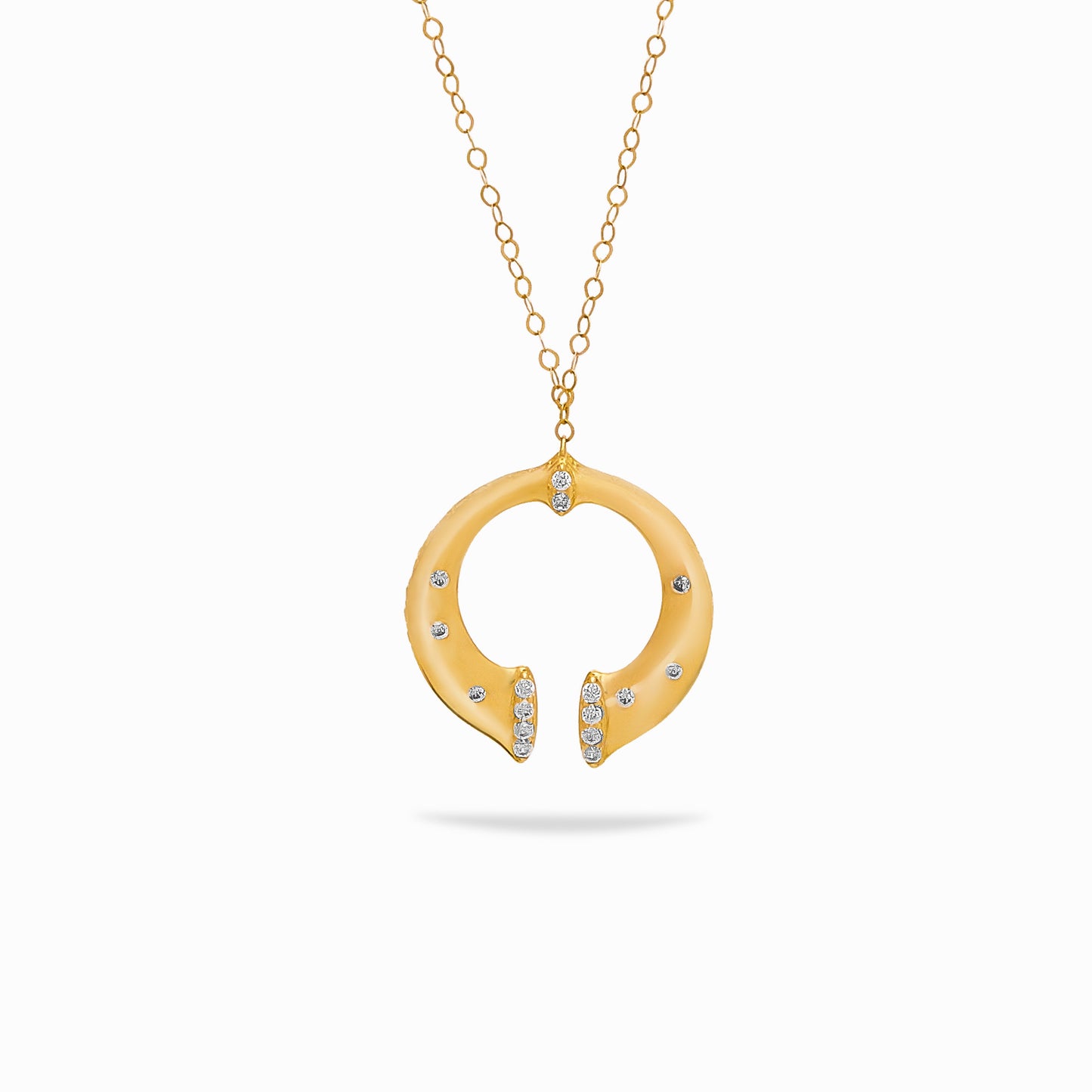 Halo Split Necklace