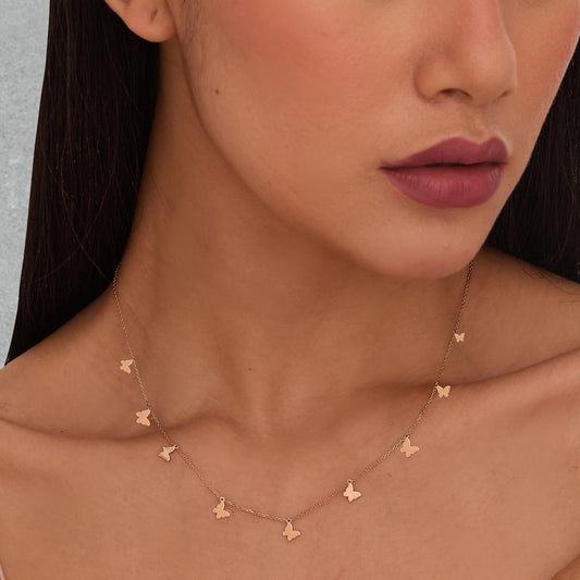 Mira Butterfly Necklace