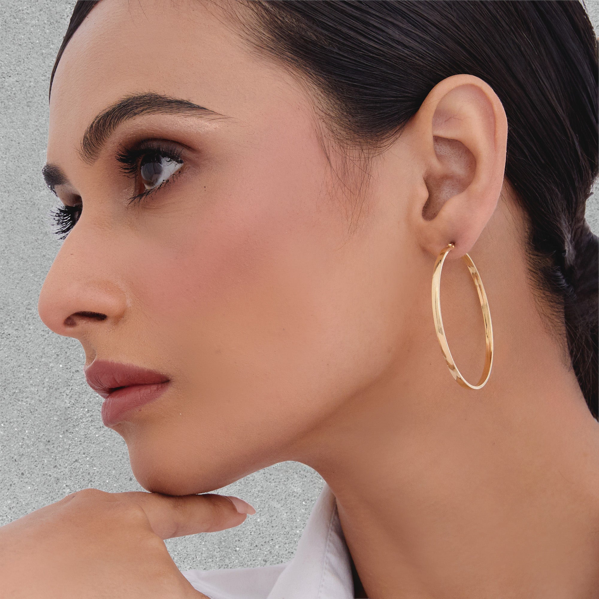 Gleam Hoop Earrings
