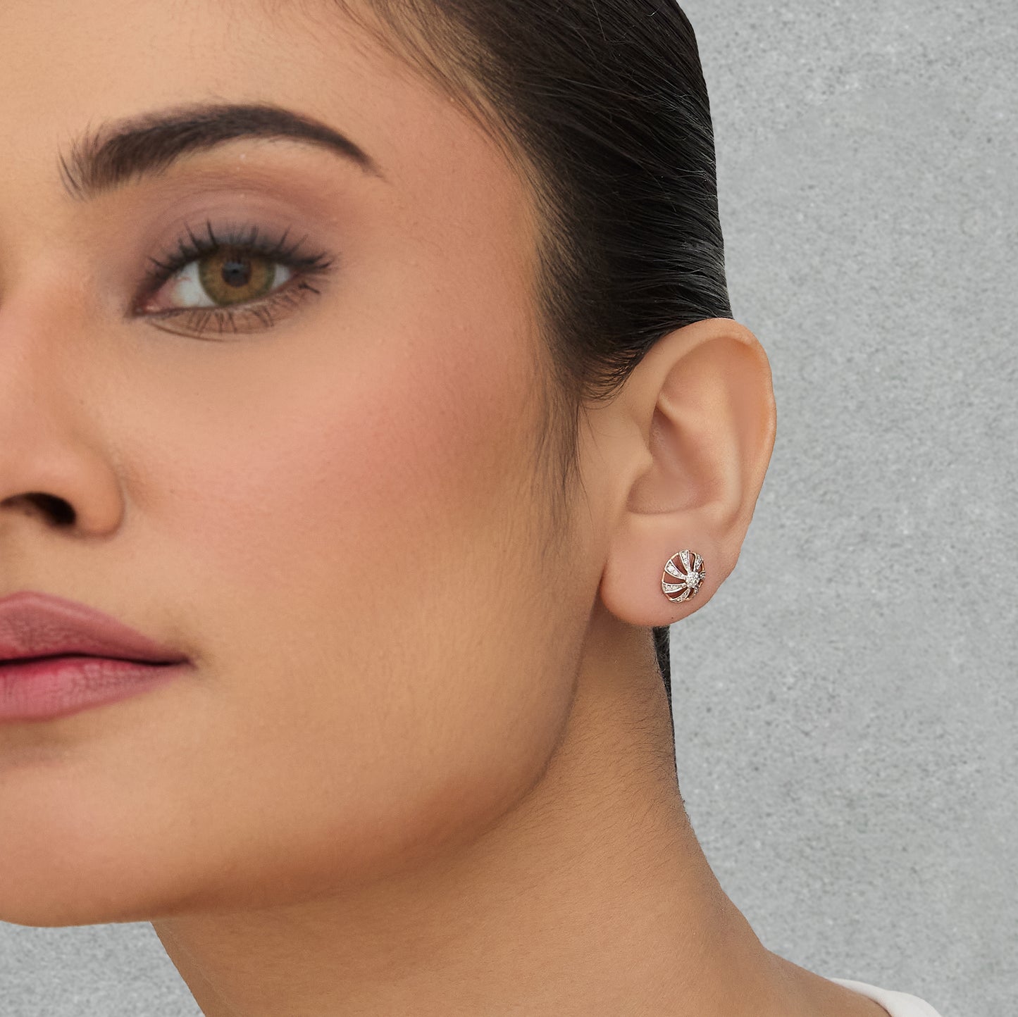 Sunburst Diamond Studs