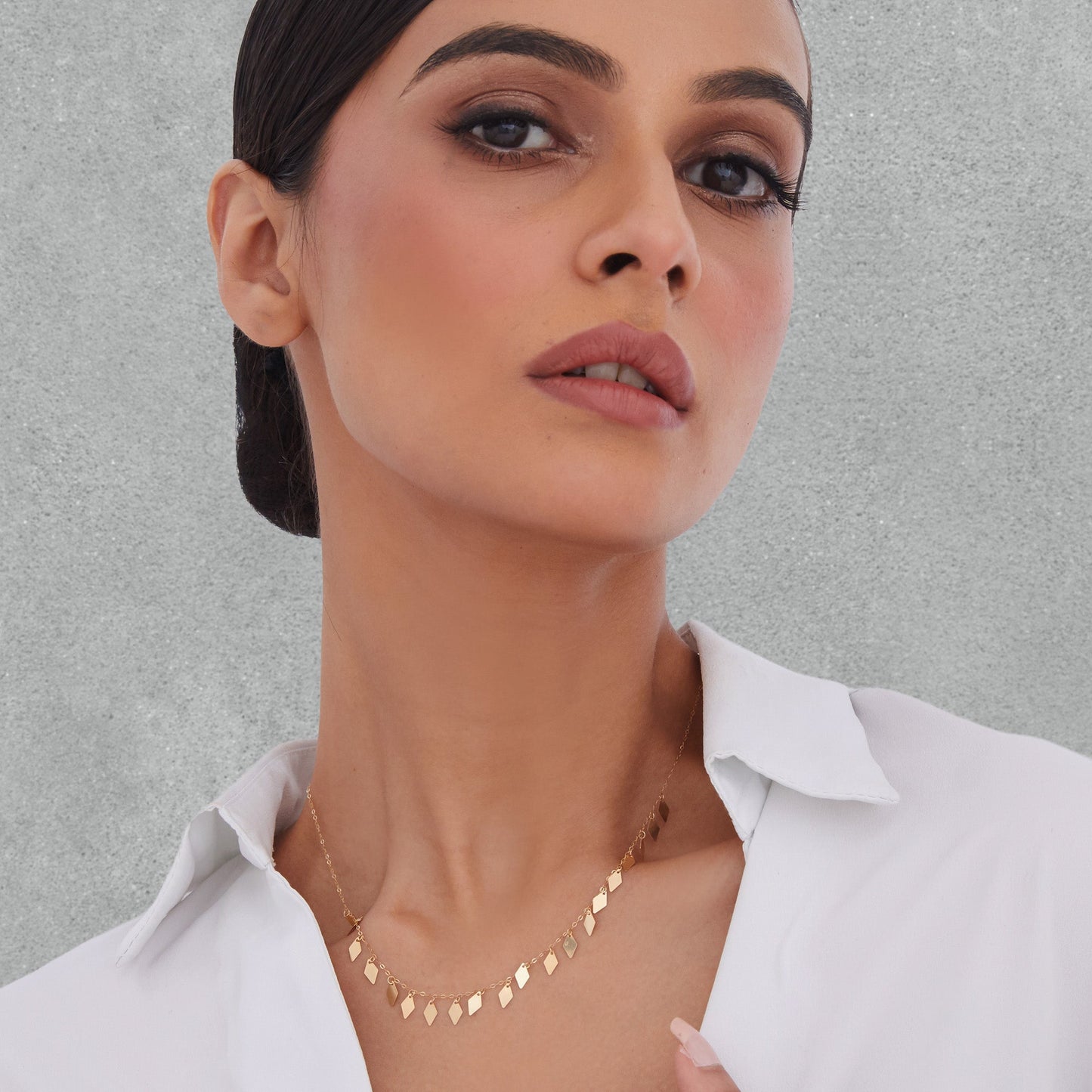 Shimmer Cascade Necklace